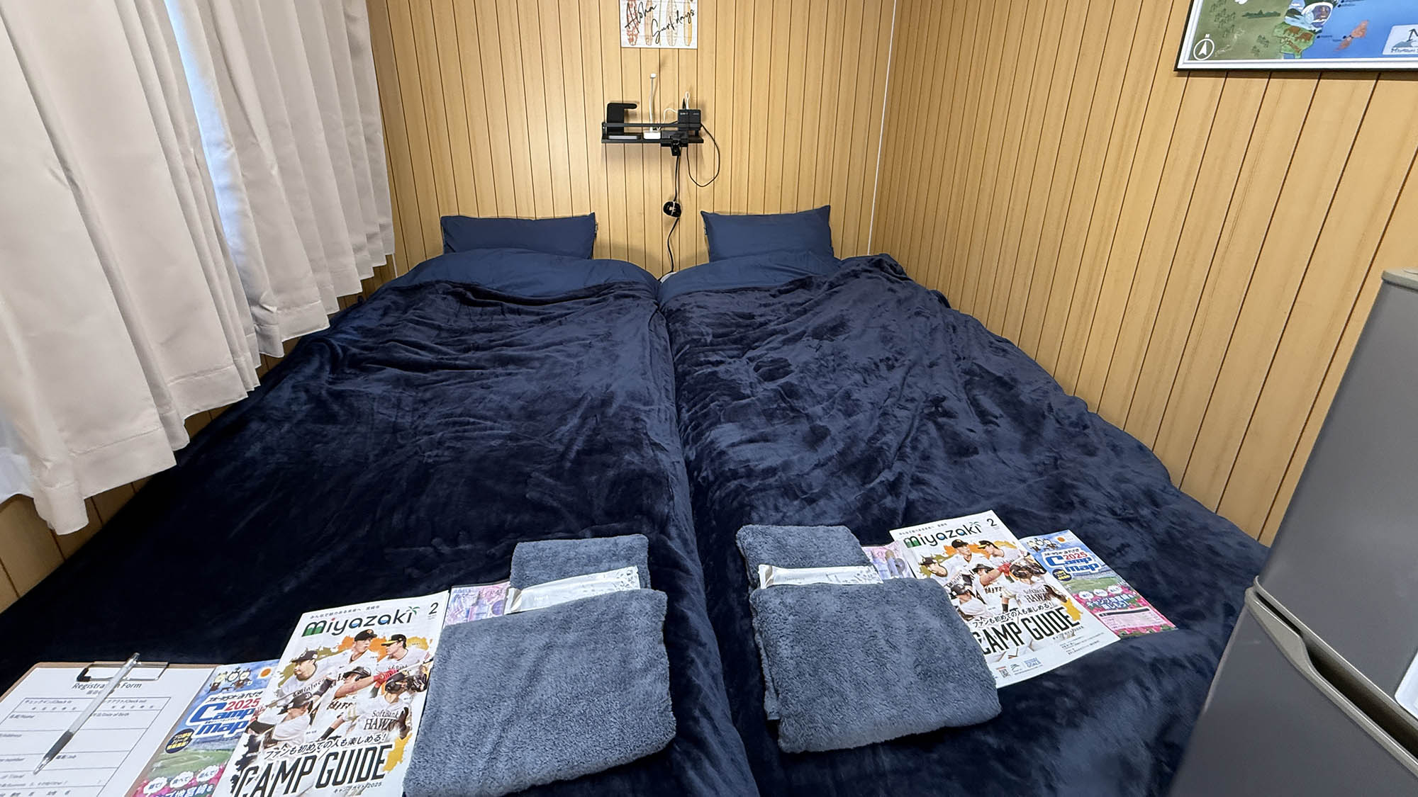 ・【ツイン/室内】宮崎県総合運動公園までは車で約10分！プロ野球キャンプの際にご利用ください。