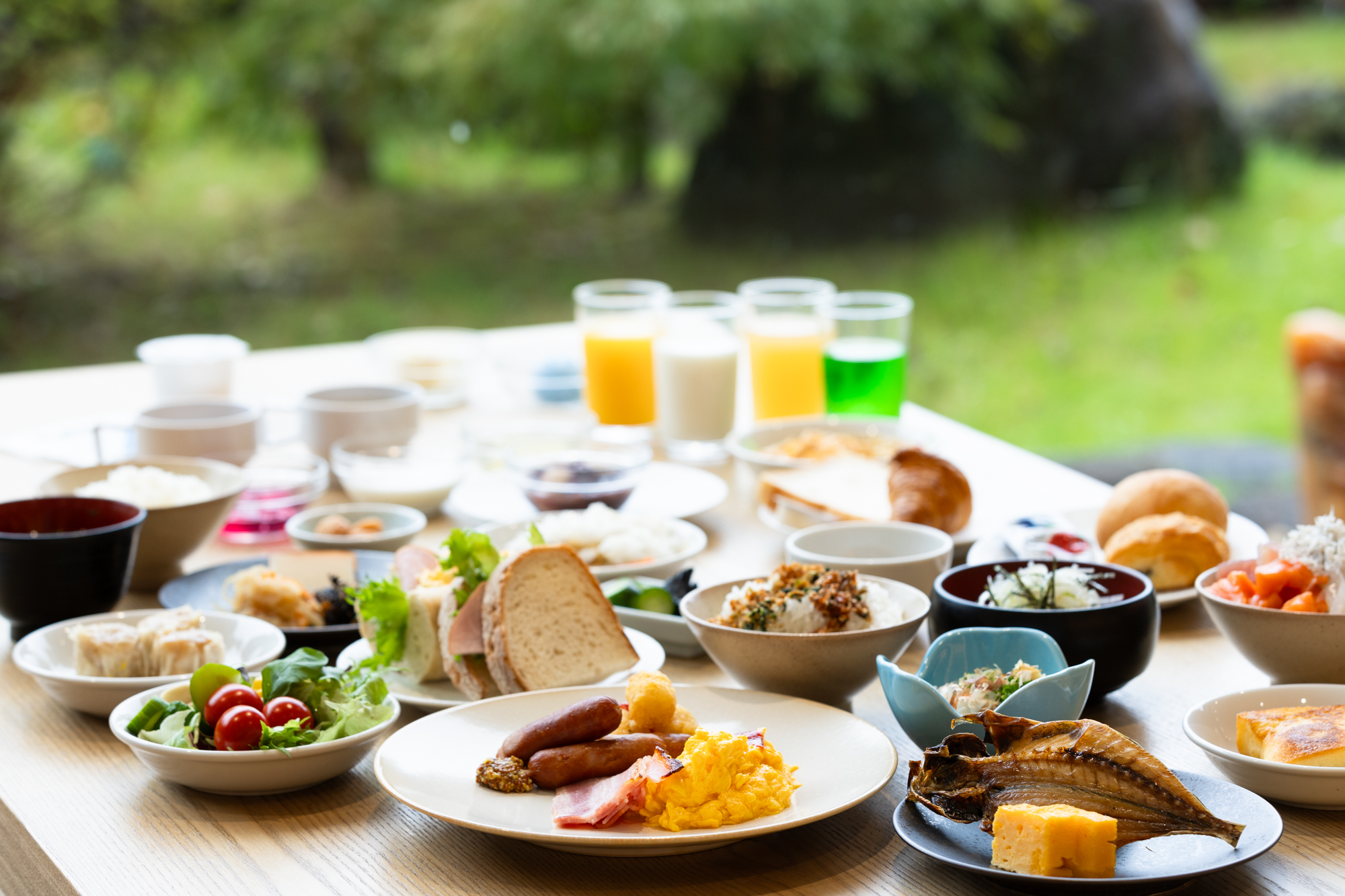本館朝食バイキング（イメージ）