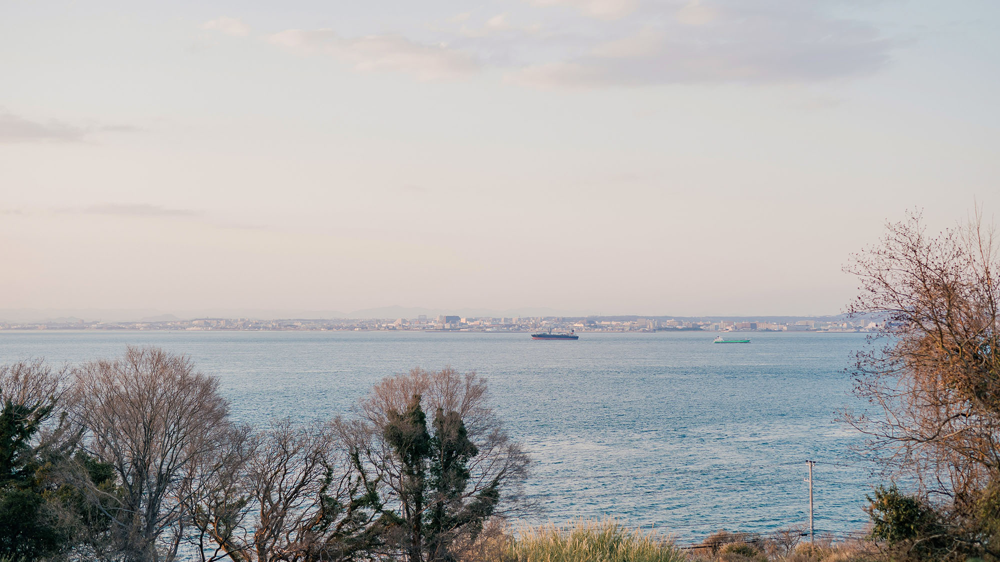 ・【景色】夕方には『日本夕陽百選』に選ばれた夕陽を見る事が出来ます