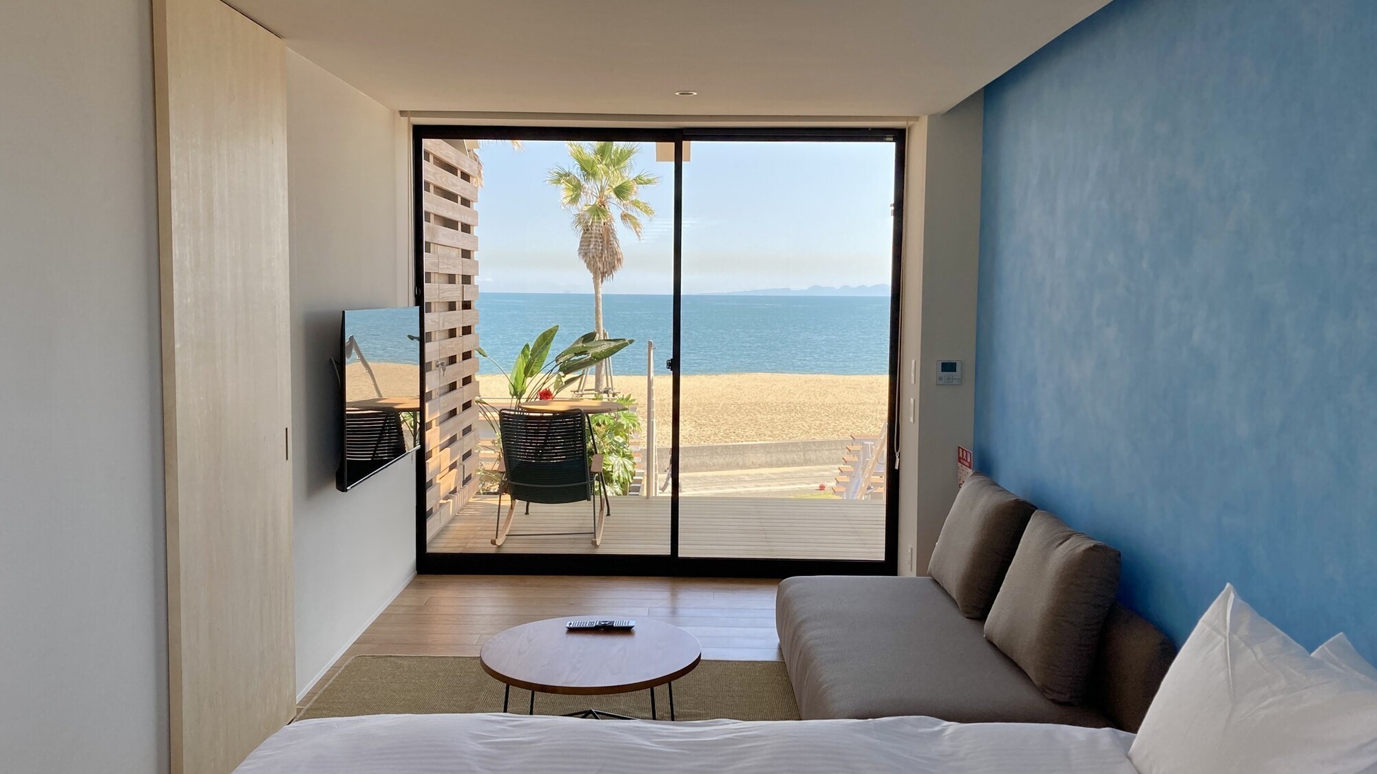 オーシャンビューバスルームROOM７室内