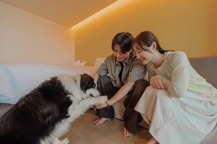 愛犬とのご滞在イメージ