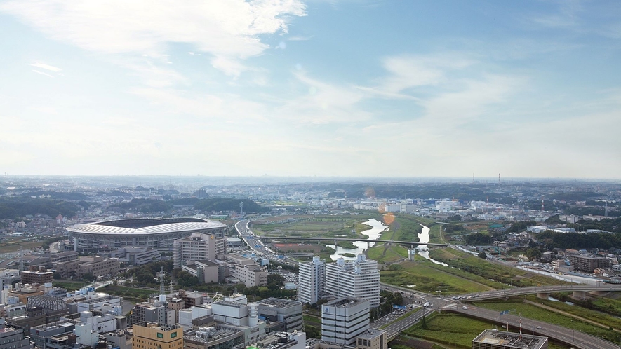 昼　競技場