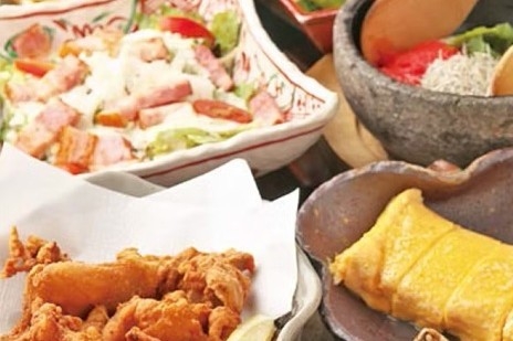 【２食付き】商店街を満喫！！ふじやさんの飲み放題付きプラン