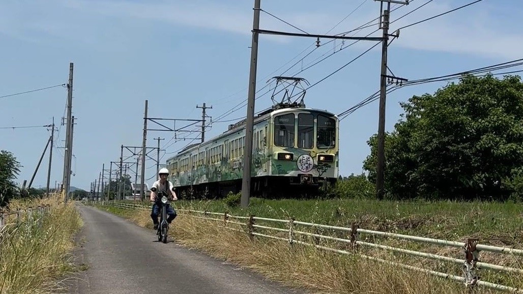 【爽快！！EVバイクレンタル付き】商店街からEVバイクで市内に飛び出そう！！