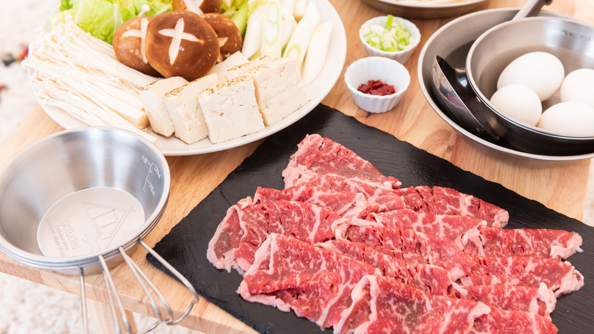 ★【豊後・米仕上げ牛】すき焼き鍋プラン