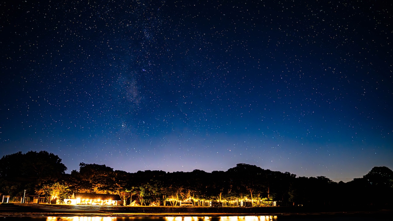 夜は天体観測！