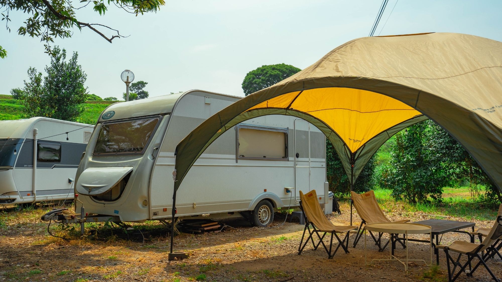 ペット可トレーラー外観