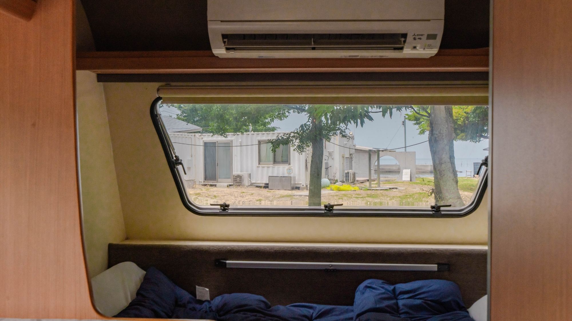 ペット可トレーラー室内