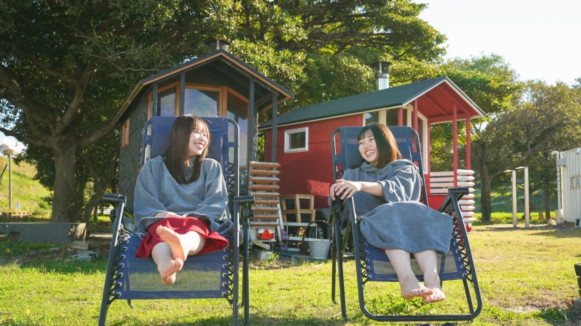 アウトドアサウナ