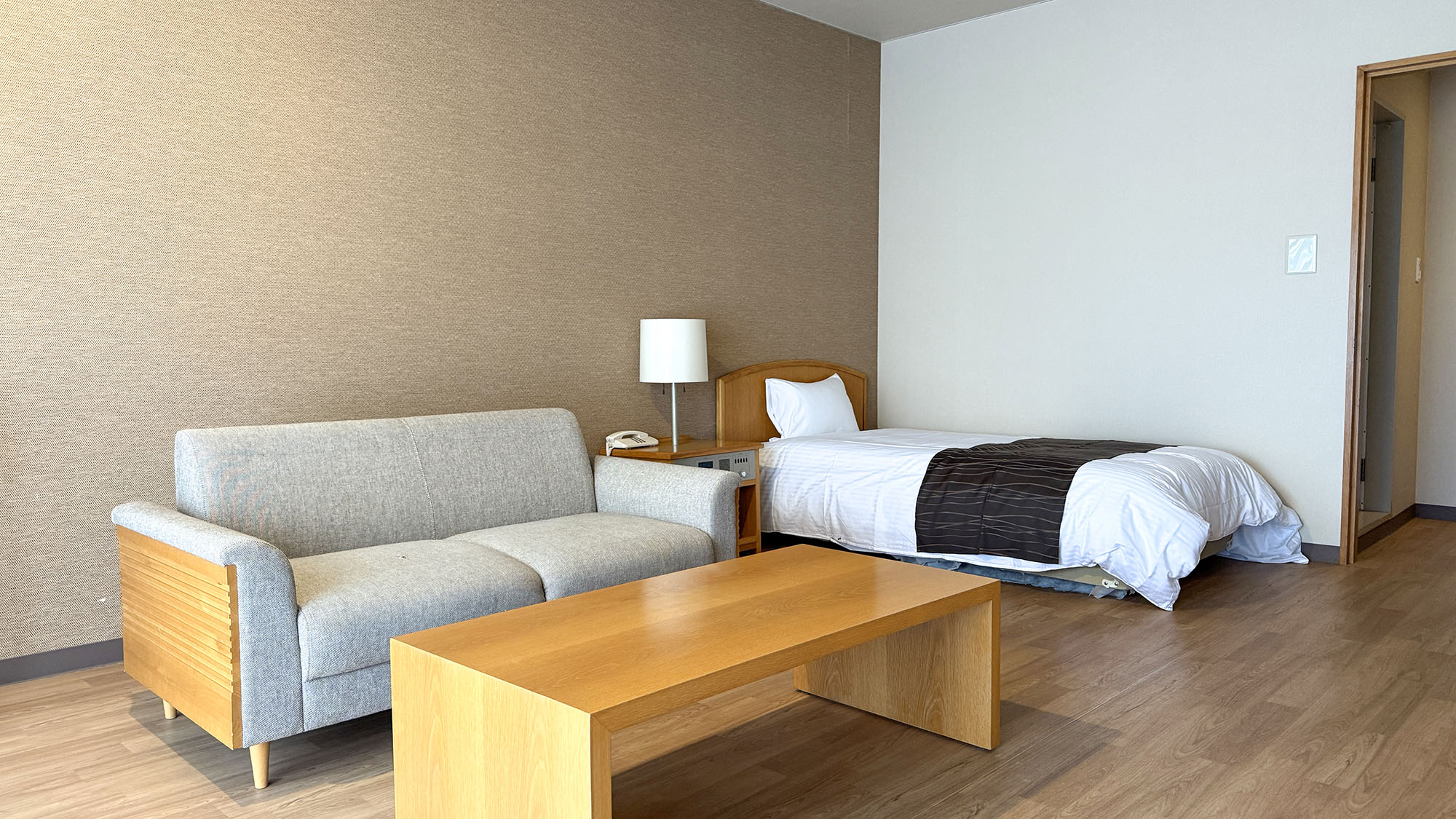 ・【シングル】お部屋のユニットバスでも温泉をお楽しみいただけます。お好きなだけご満喫ください