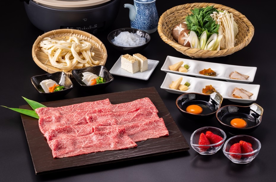 【那須黒毛和牛「すき焼き」セット＋朝食　≪２食付≫】夕食も朝食も温泉もお部屋でわんちゃんと一緒！