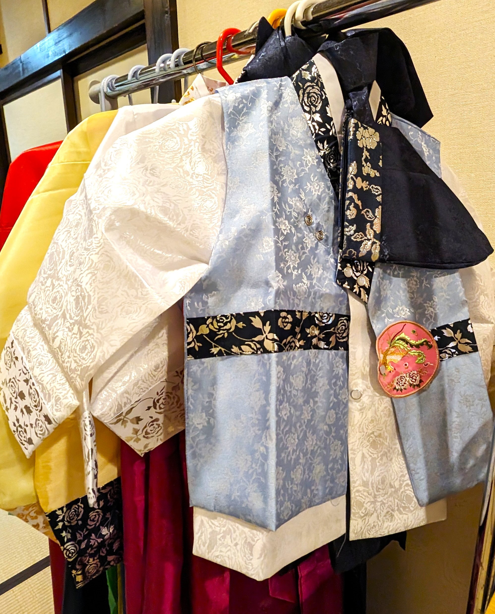 無料貸出のチマチョゴリ。お子様の思い出に。