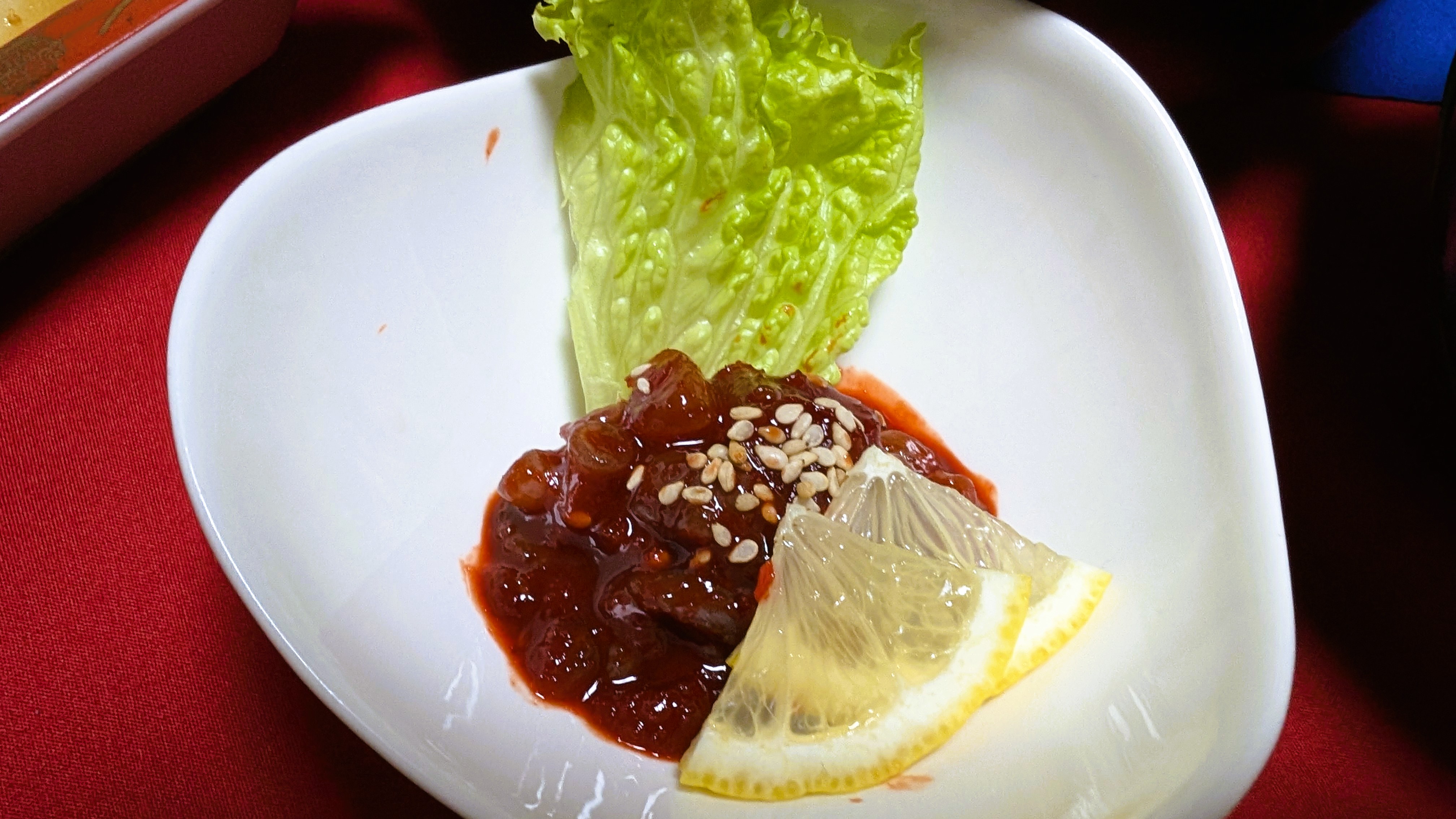 韓国料理：チャンジャ