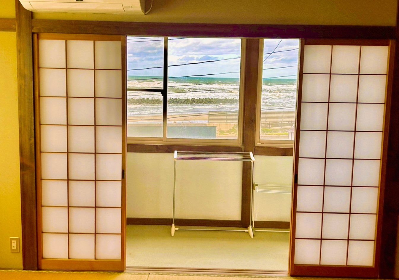 海側の和室