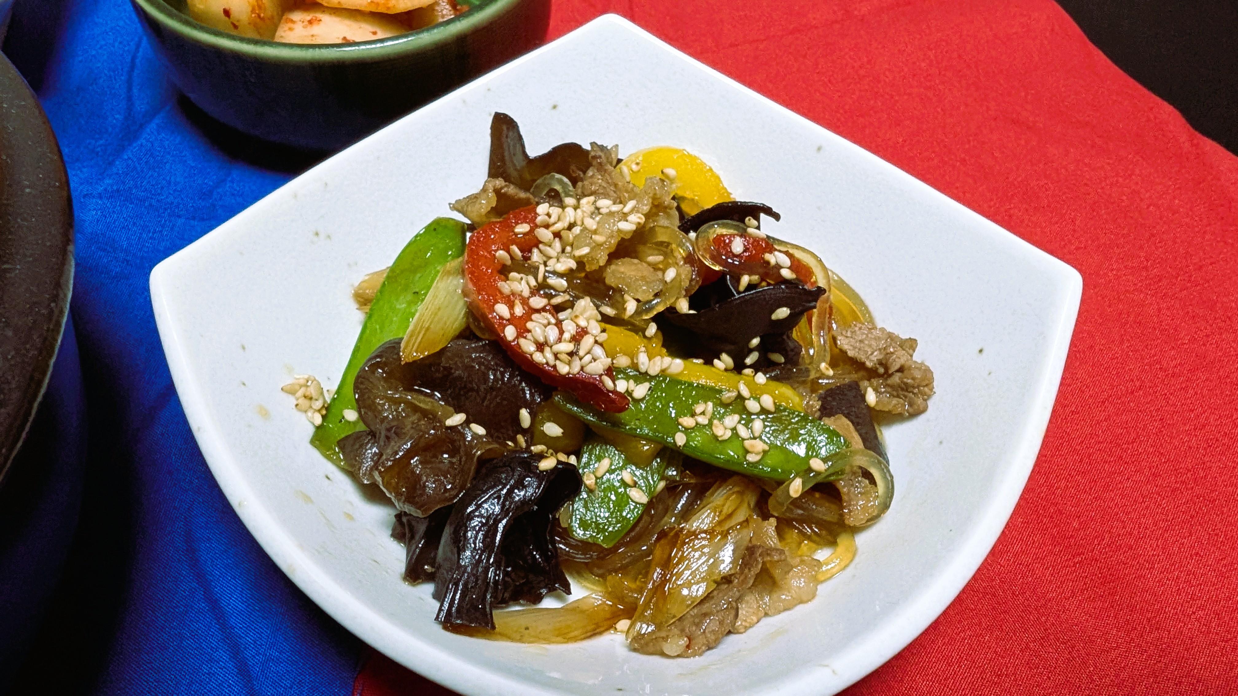 韓国料理：チャプチェ