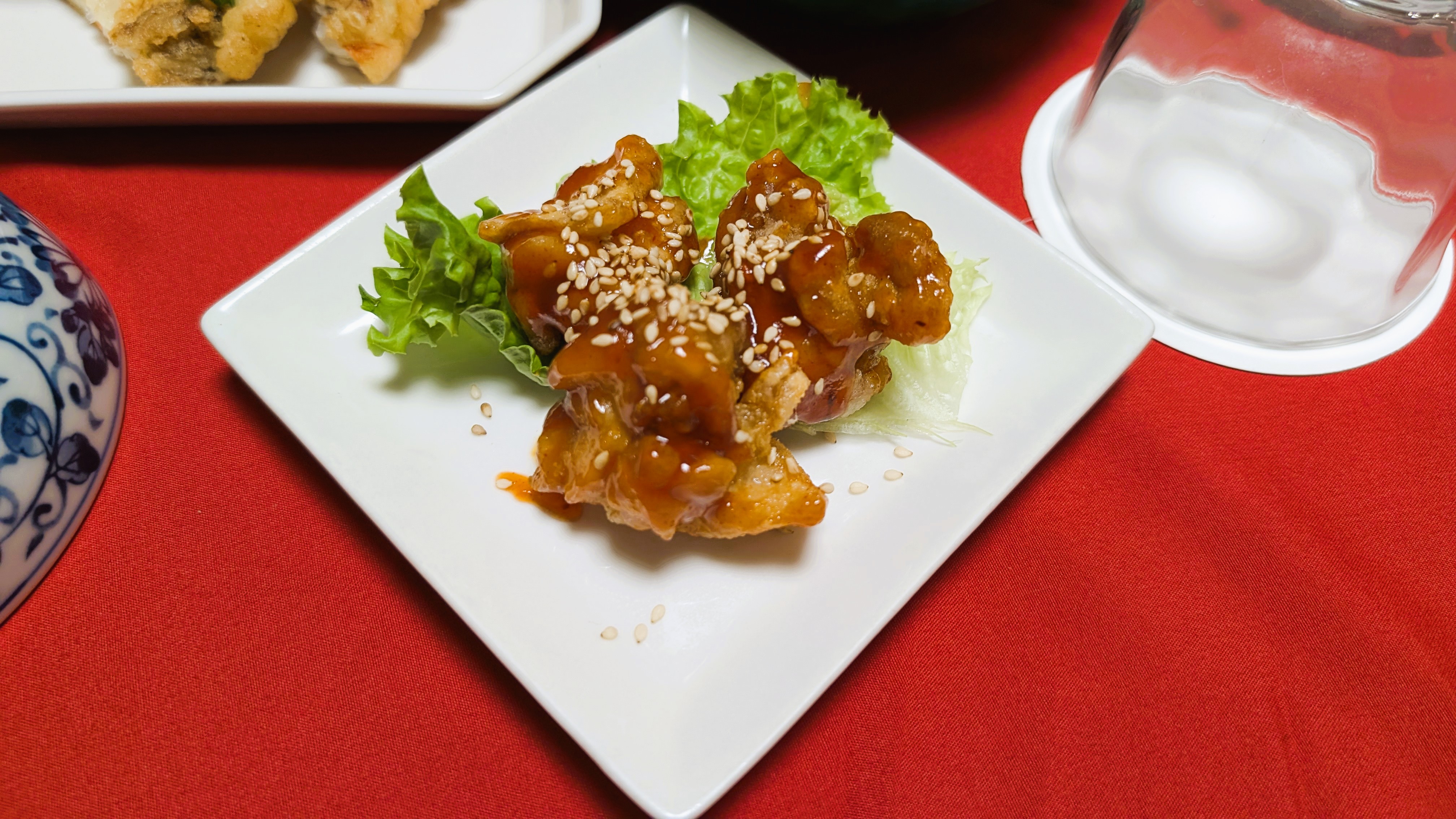 韓国料理：ヤンニョムチキン