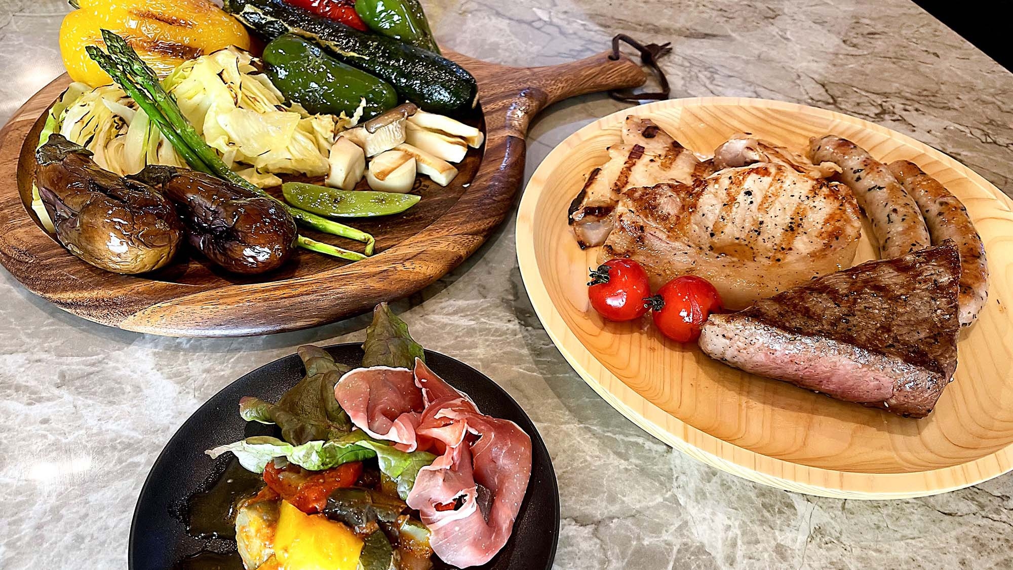 【2食付】新潟バーベキュー協会監修・プライベートテラスで自慢の地元食材のBBQに舌鼓！