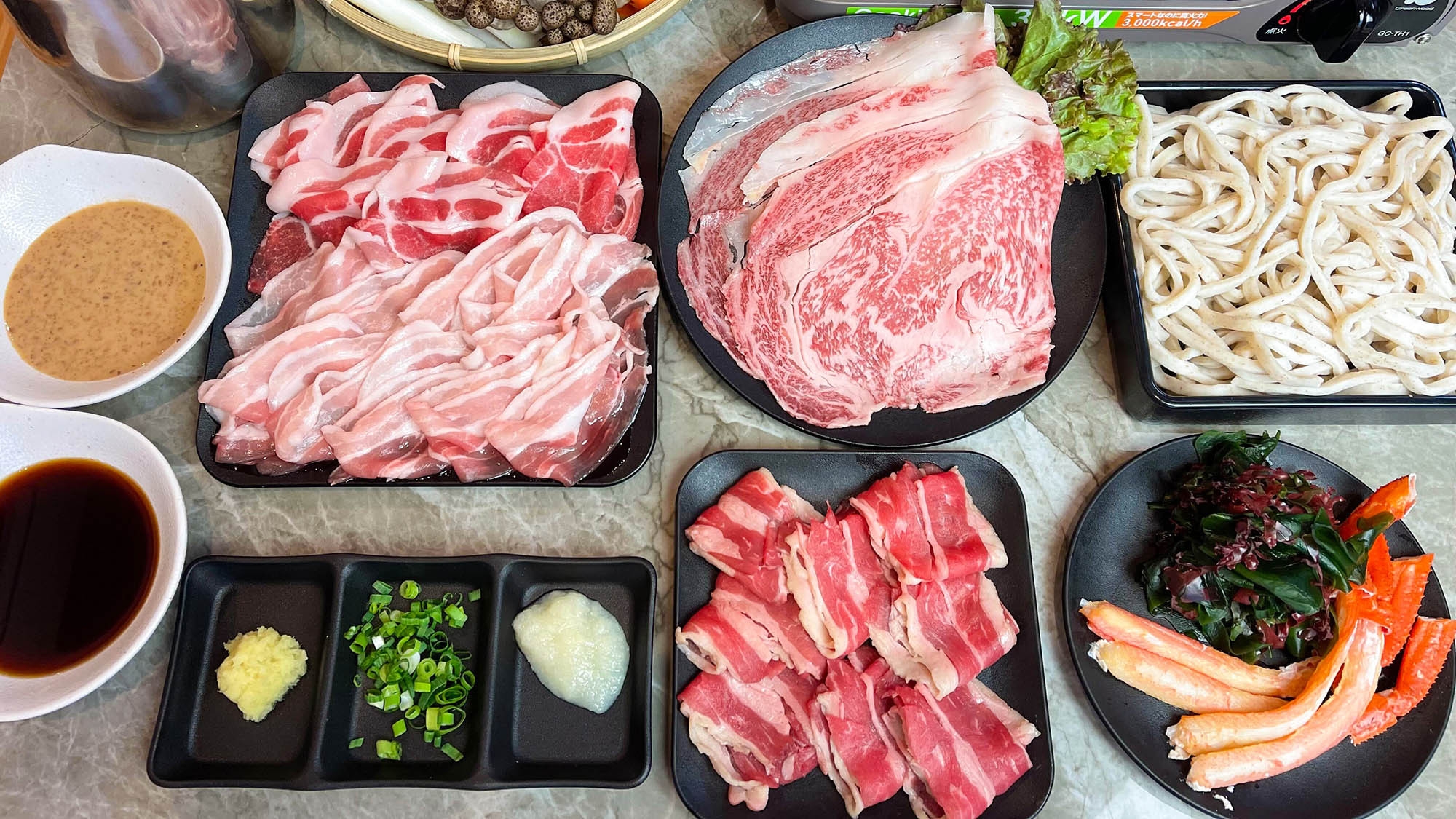 【2食付】A5ランク”にいがた和牛「しゃぶしゃぶメニュー」はじめました！