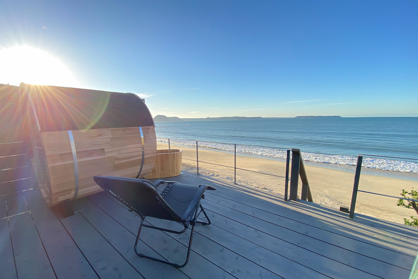 潮風を感じながら、ととのう。