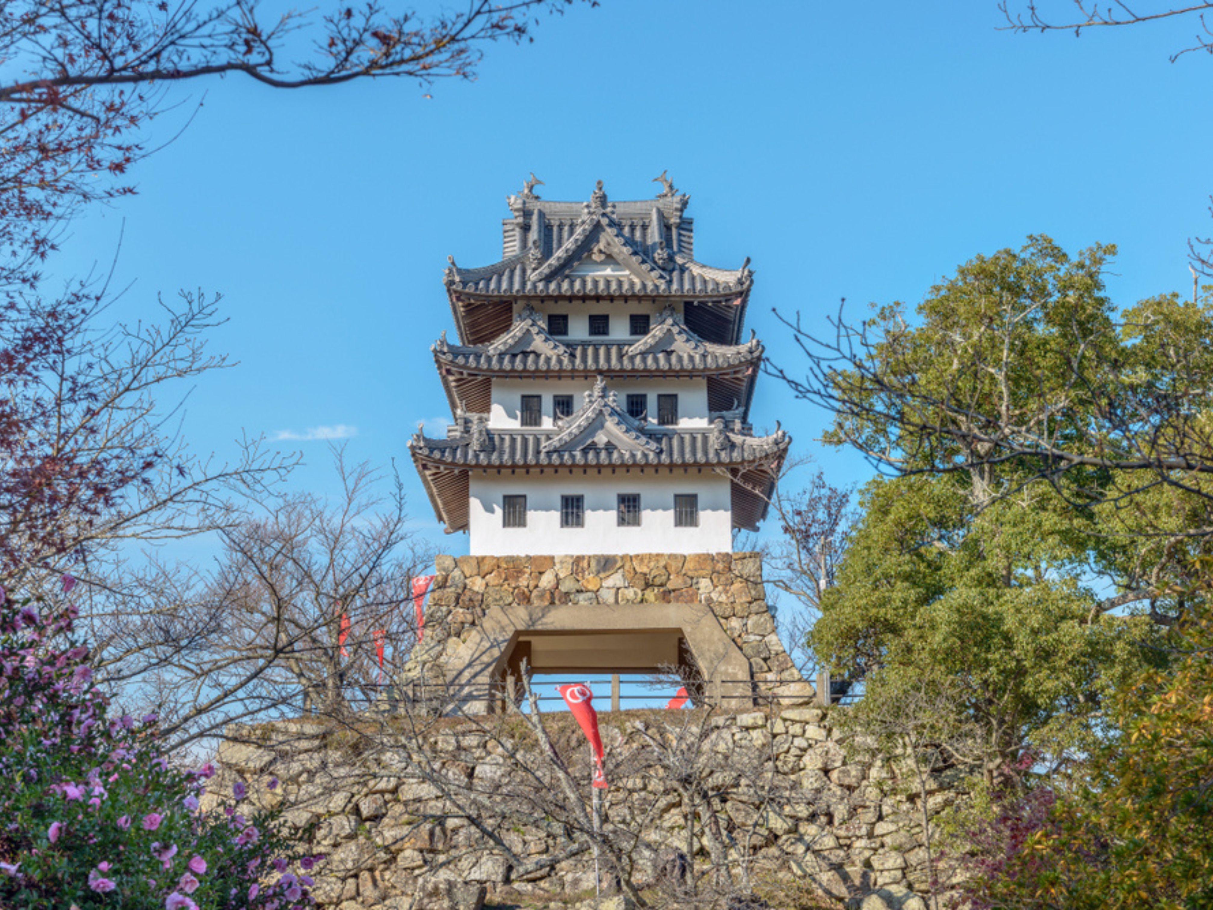 洲本城跡