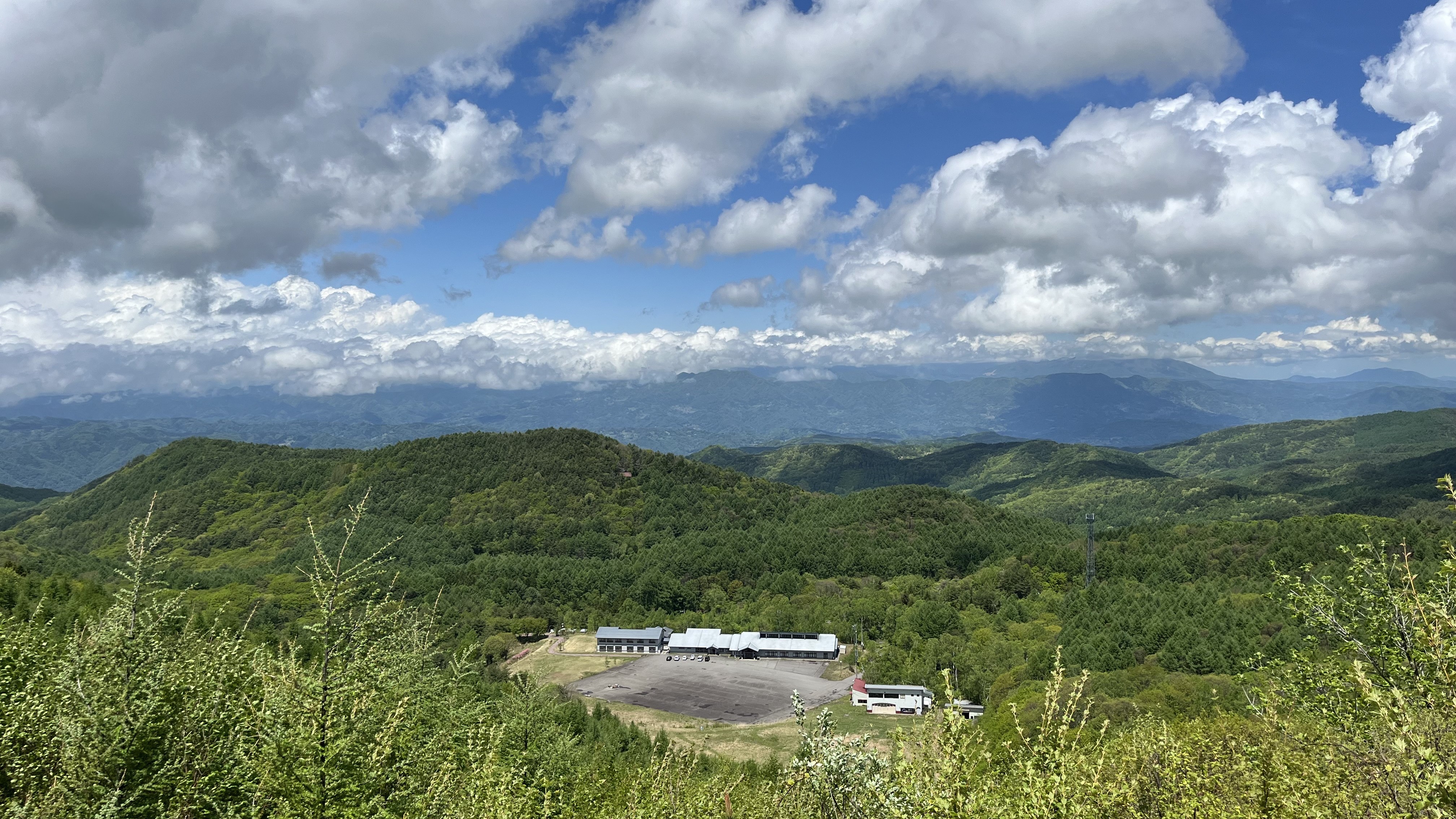 山頂より