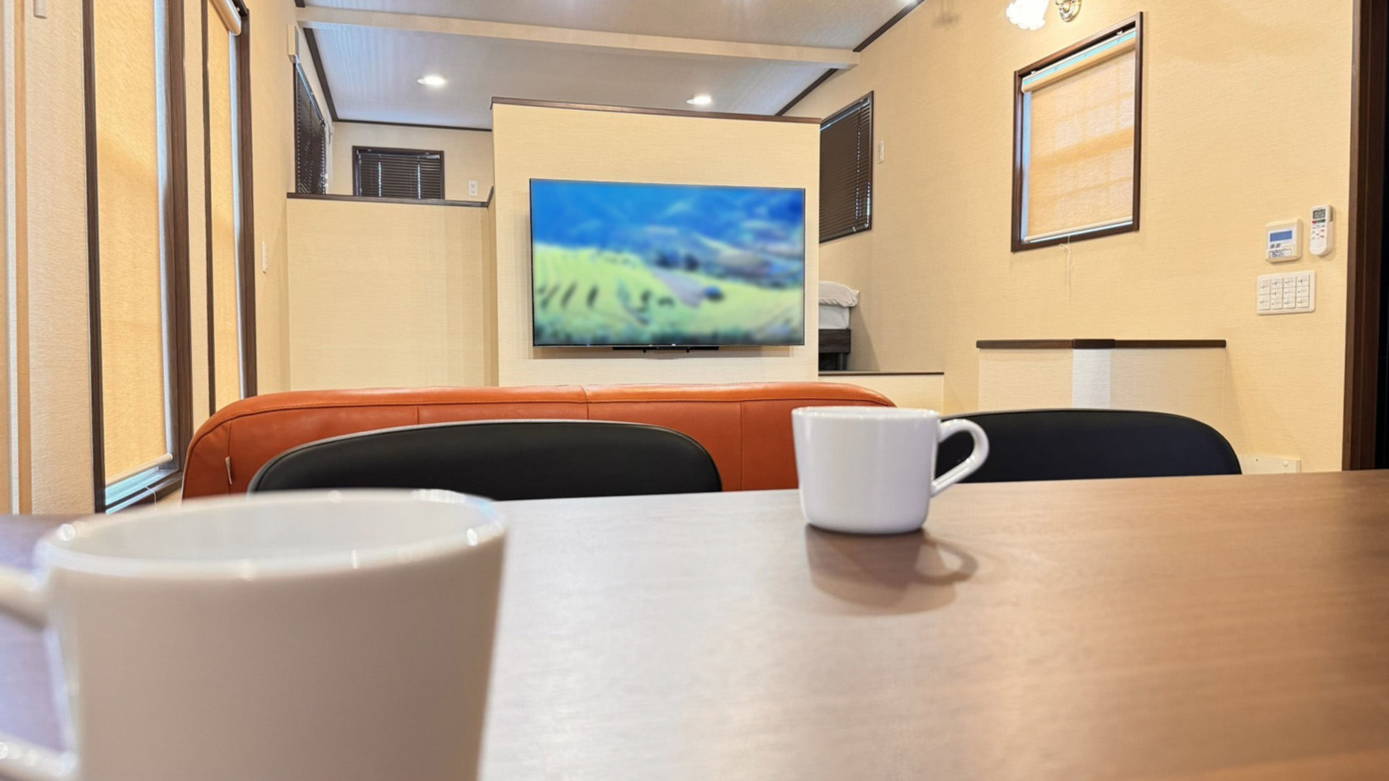 ・【PREMIUM Cabin】おしゃれなリビングほっと一息♪