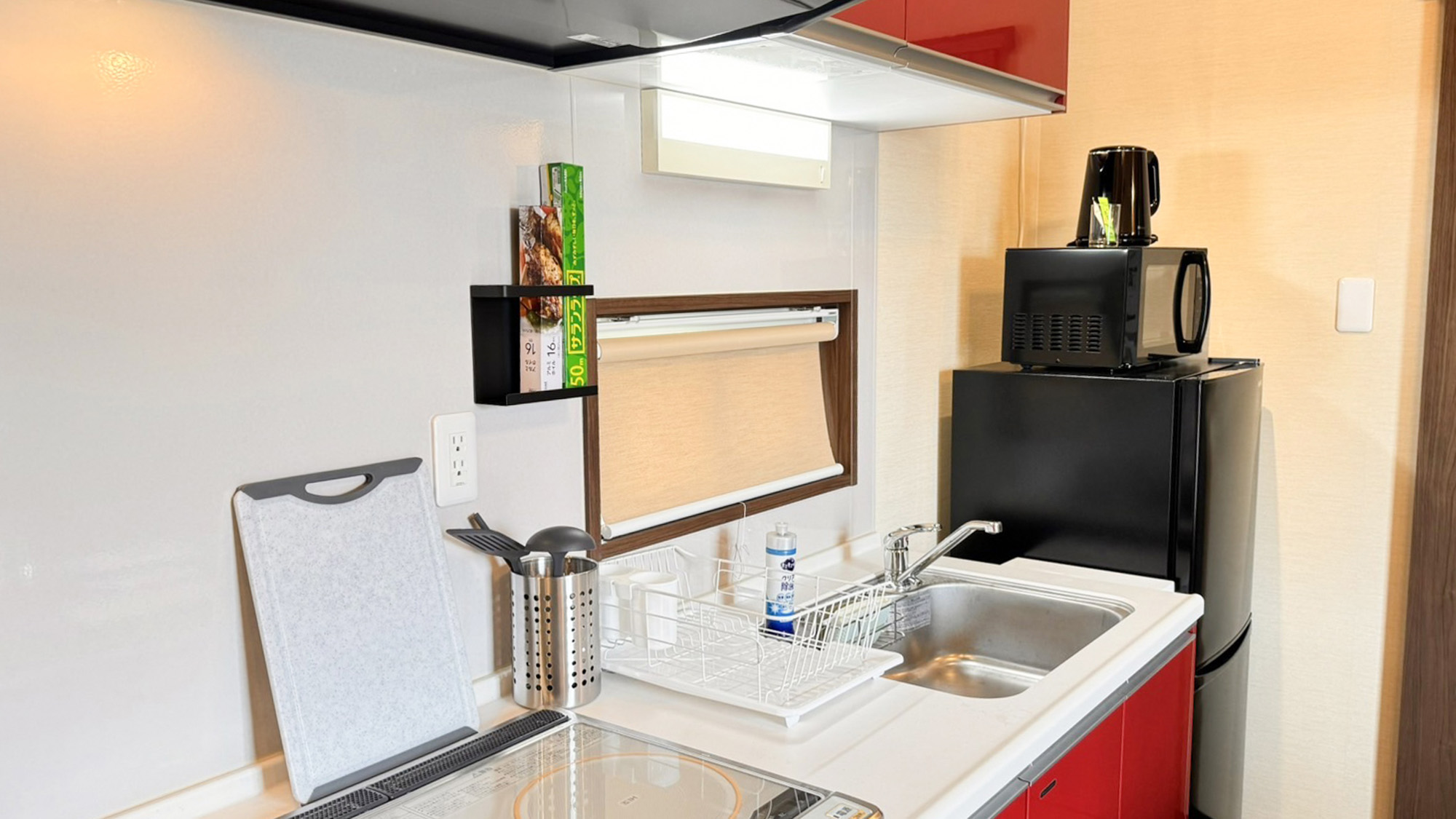 ・【PREMIUM Cabin】キッチン設備も充実。お家のようにお料理ができます