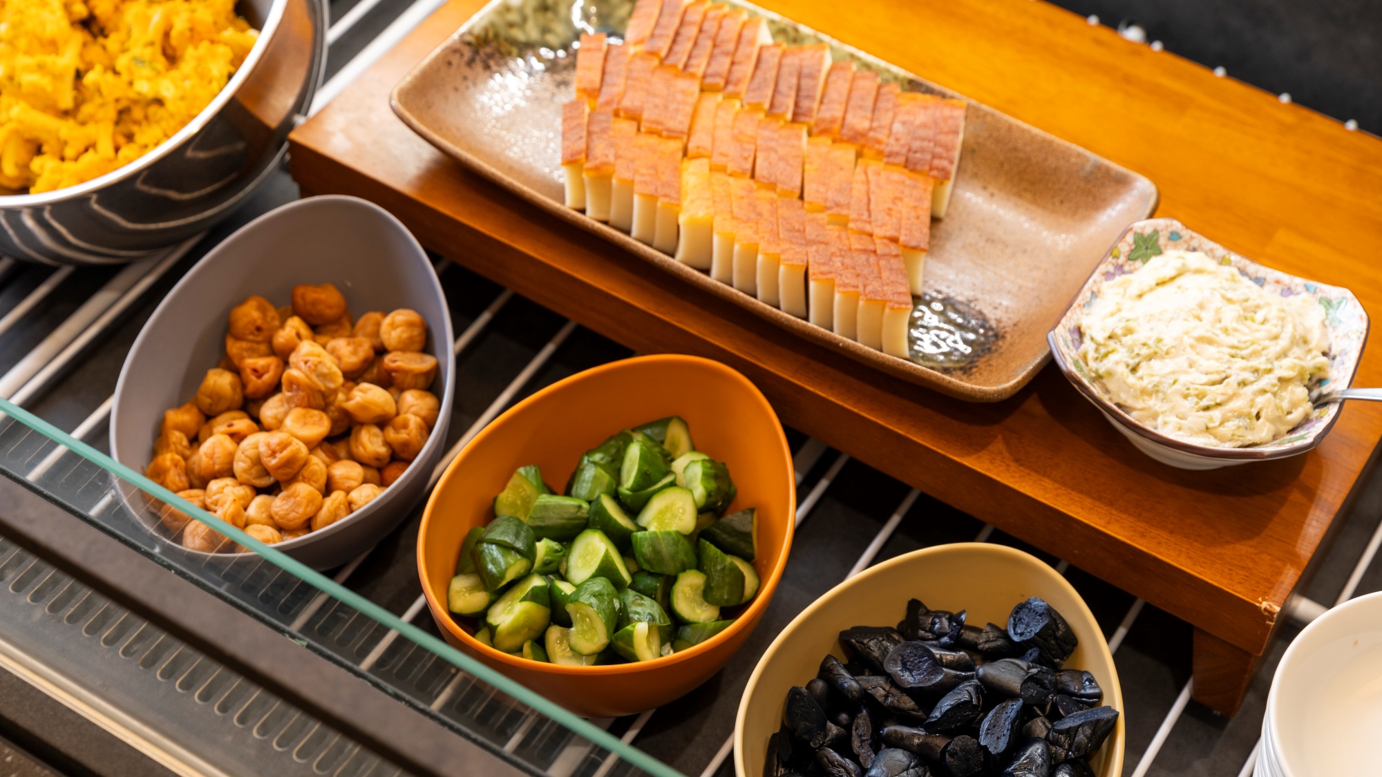 本館朝食バイキングの一例