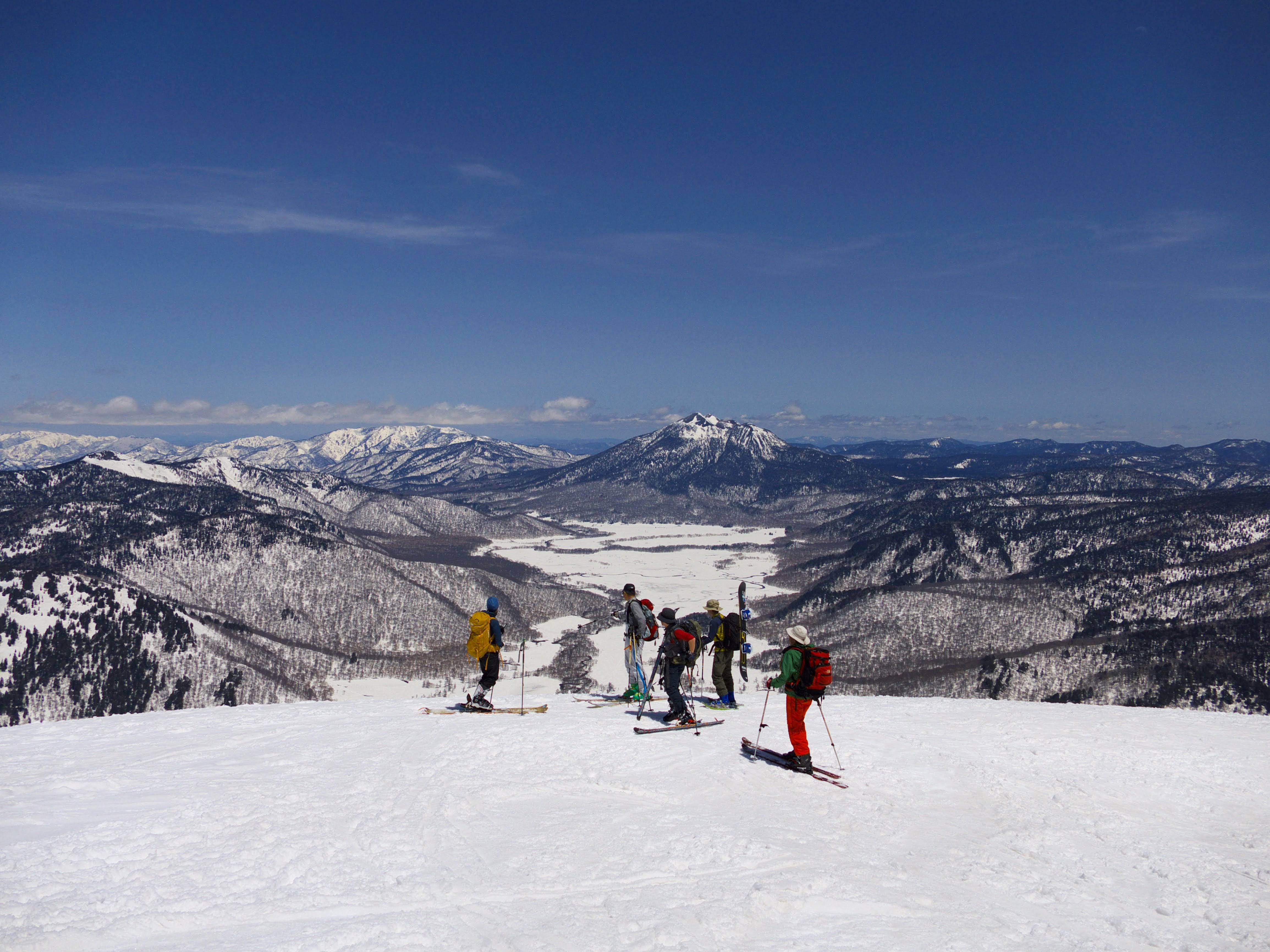 ゴールデンウィークの至仏山スキー