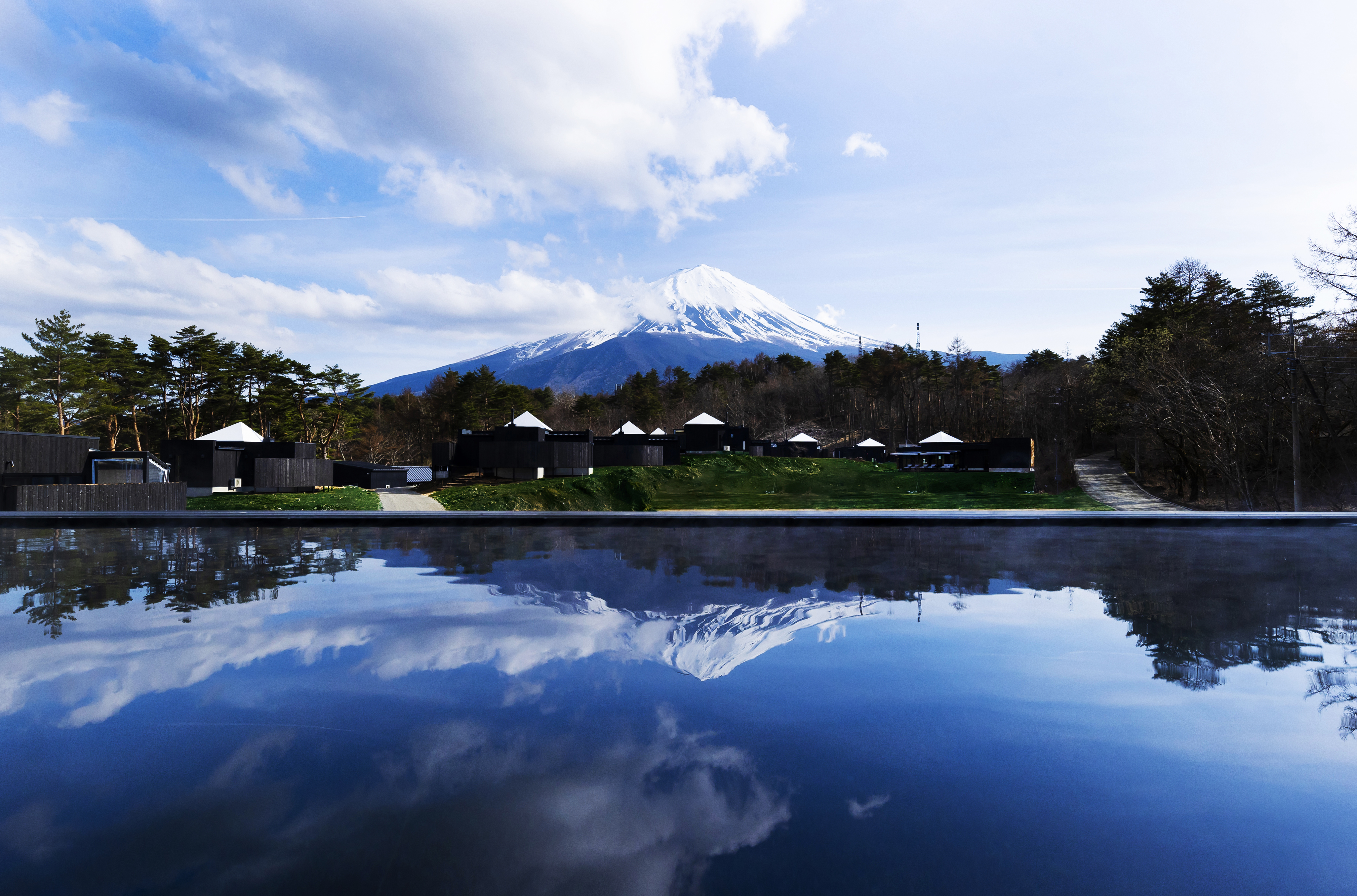 温浴棟　富士山
