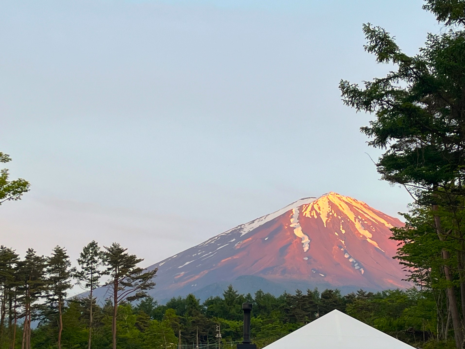富士山　夕方