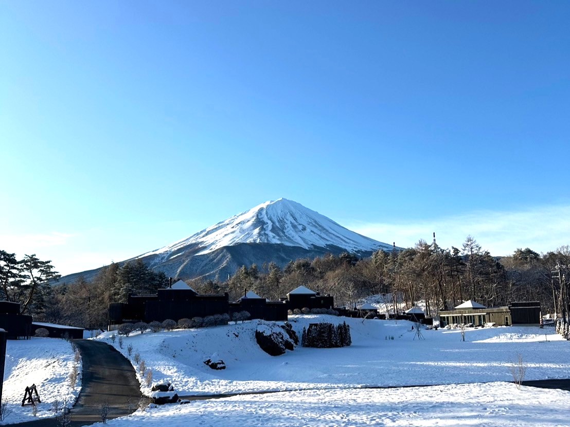 富士山　冬