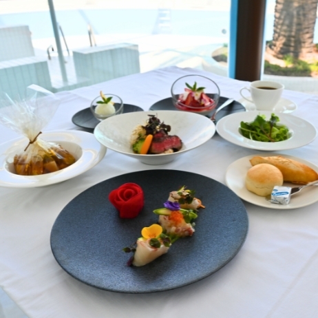 【ペット可】【夕食朝食付き】気軽に楽しむ夕朝2食付き【夕食7品Cコース】