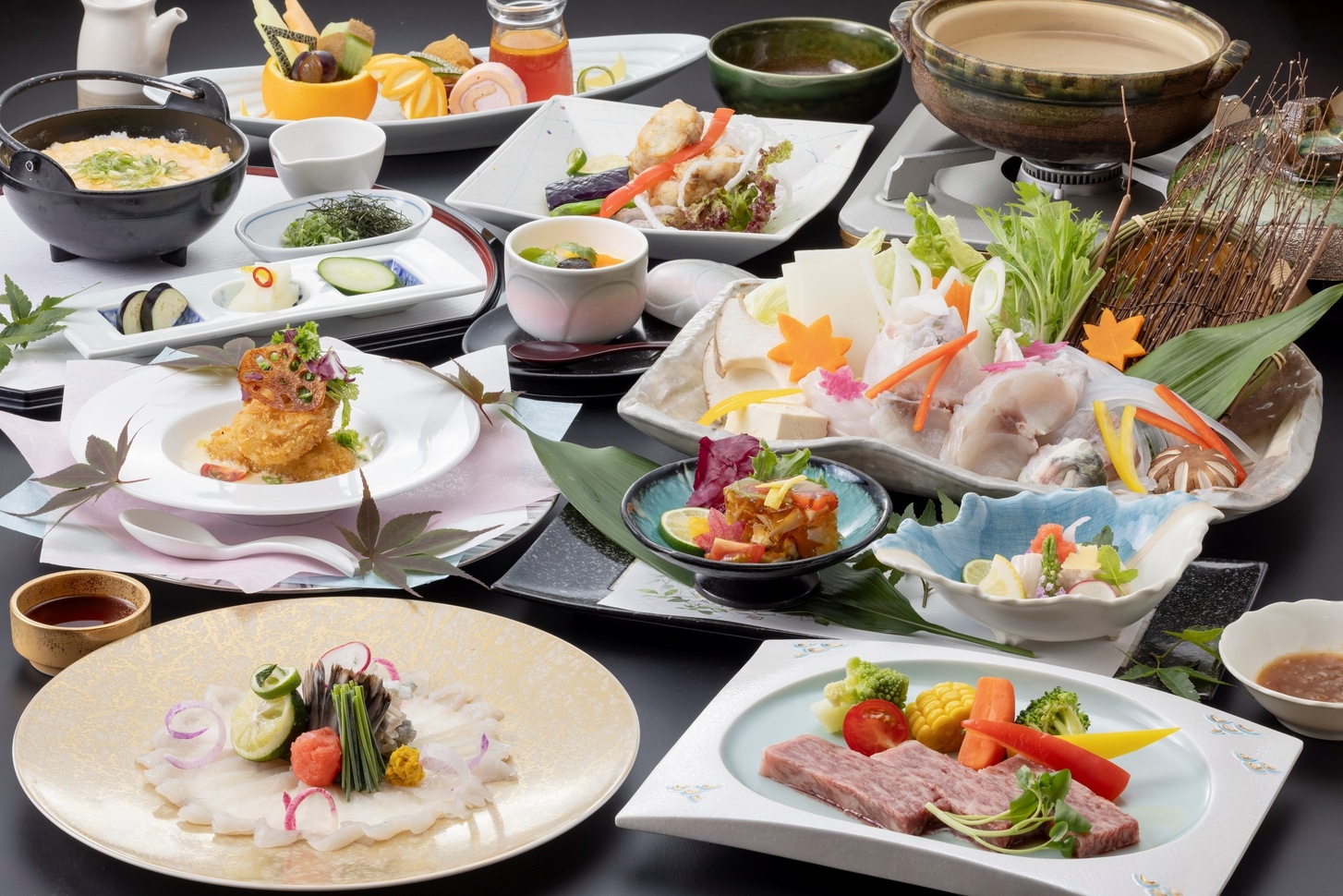 【冬の味覚の王様『フグ』を鉄刺や鉄ちりでご堪能下さい♪】フグ会席プラン＆ご夕食時飲み放題付