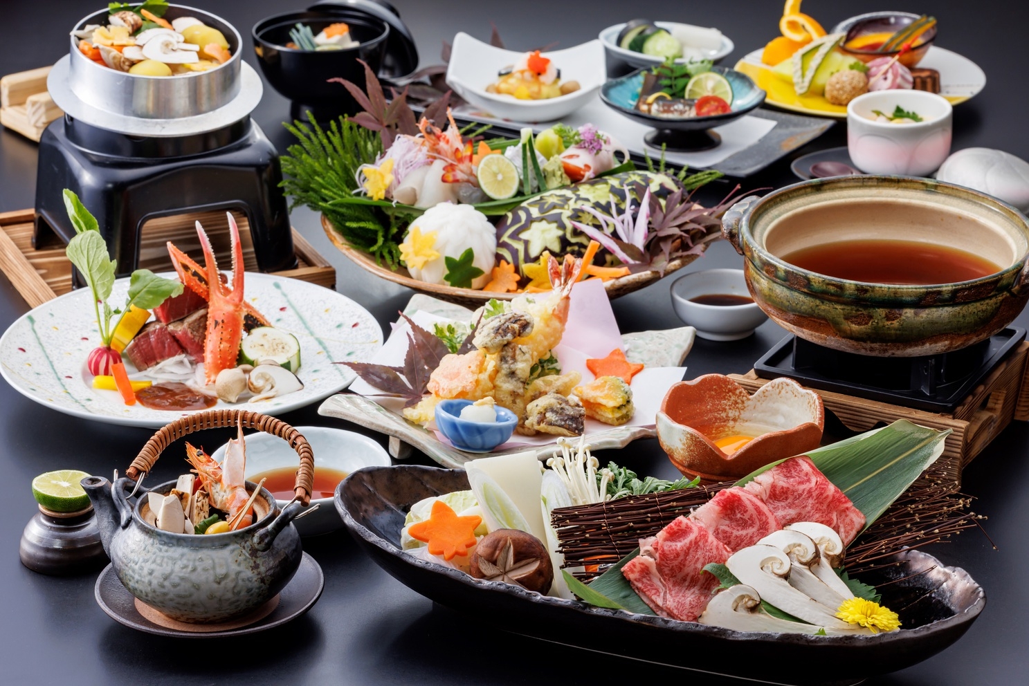 【秋の味覚の王様『松茸』を存分に召し上がれ♪】松茸会席プラン＆ご夕食時飲み放題付☆彡