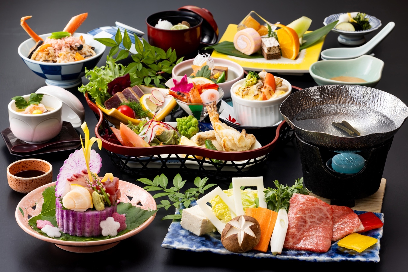 【2026年12月〜2027年2月】１泊２食付（ご夕食：花衣御膳　ご夕食時飲み放題付♪)