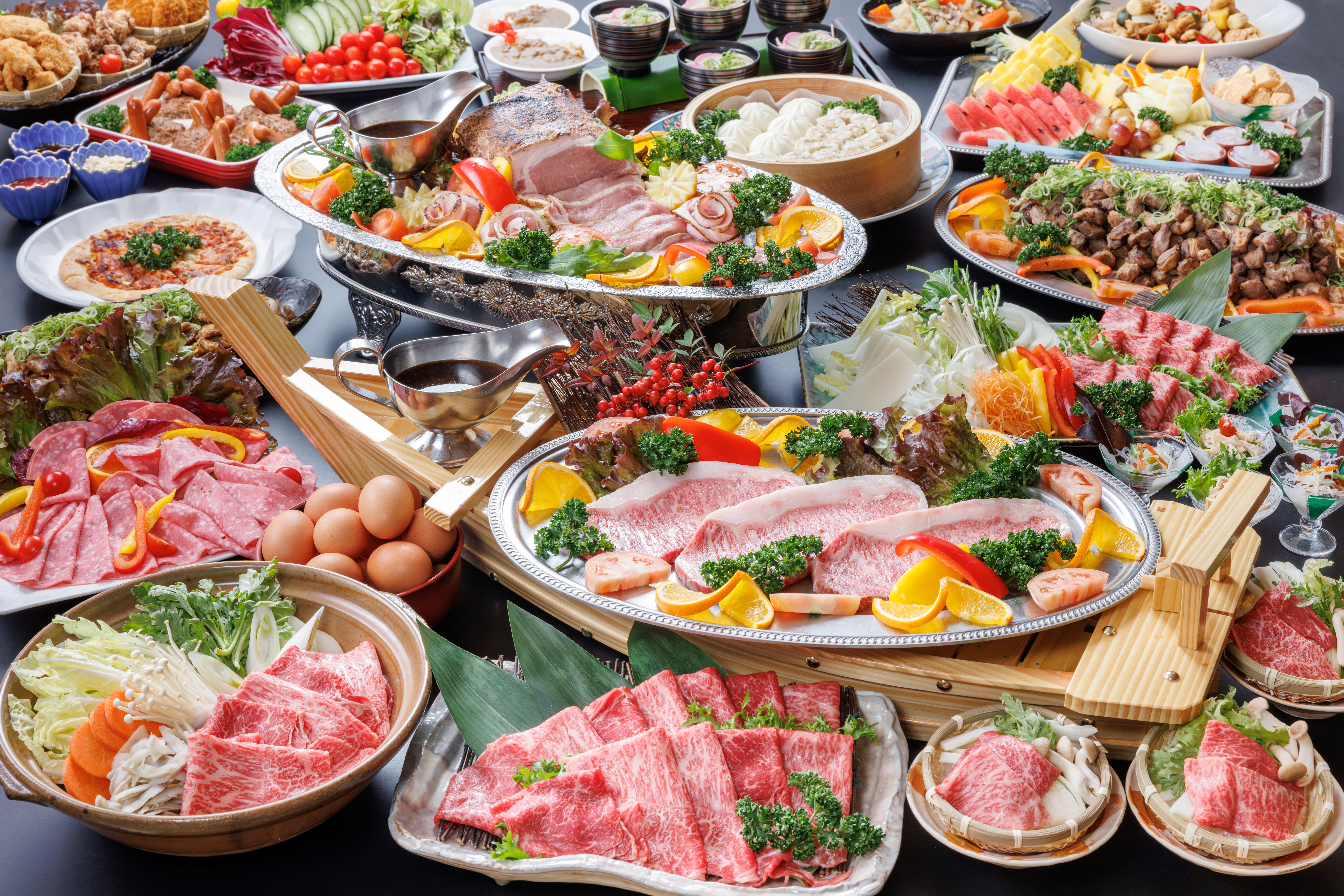 肉バイキング