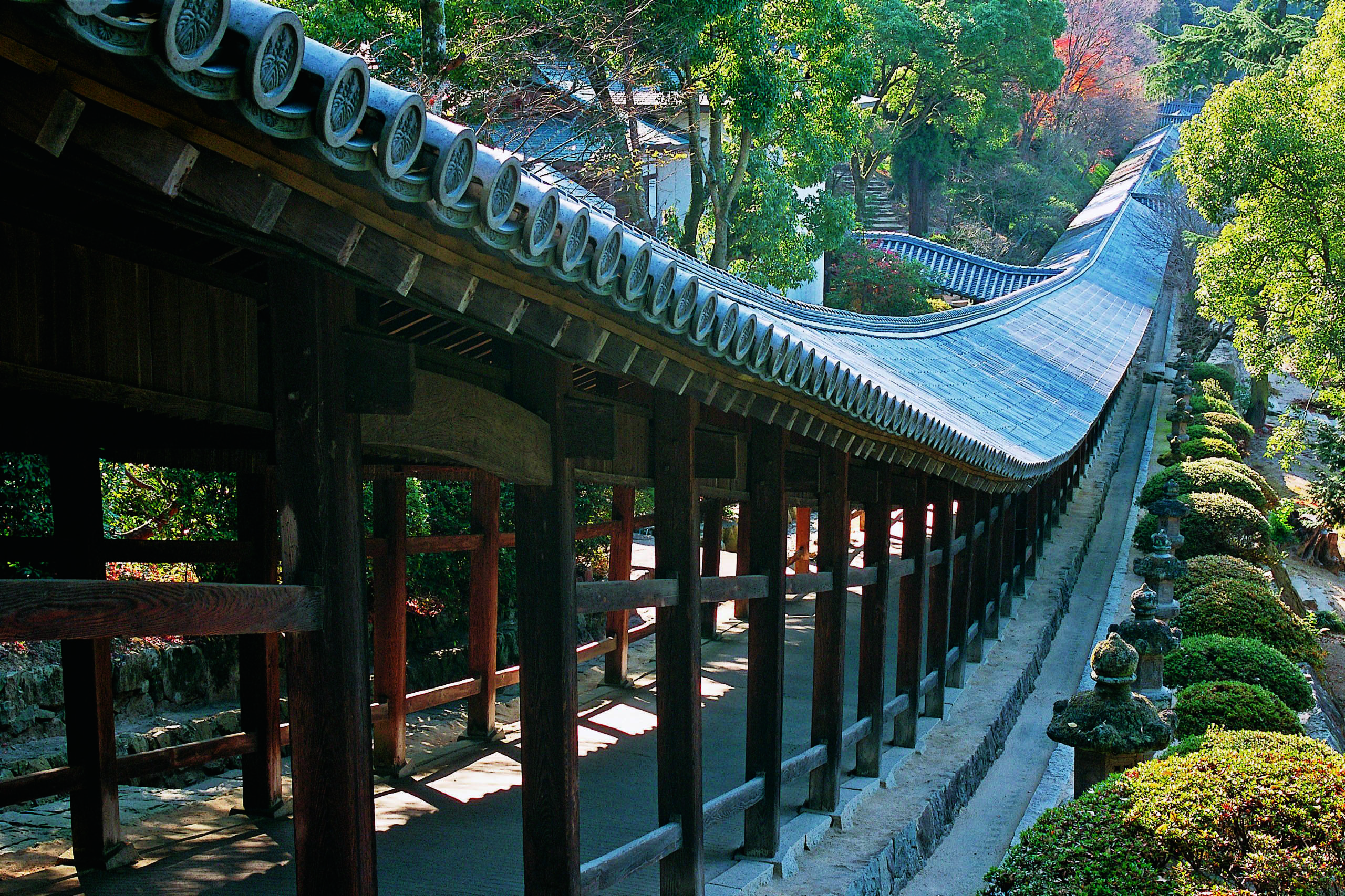 吉備津神社回廊