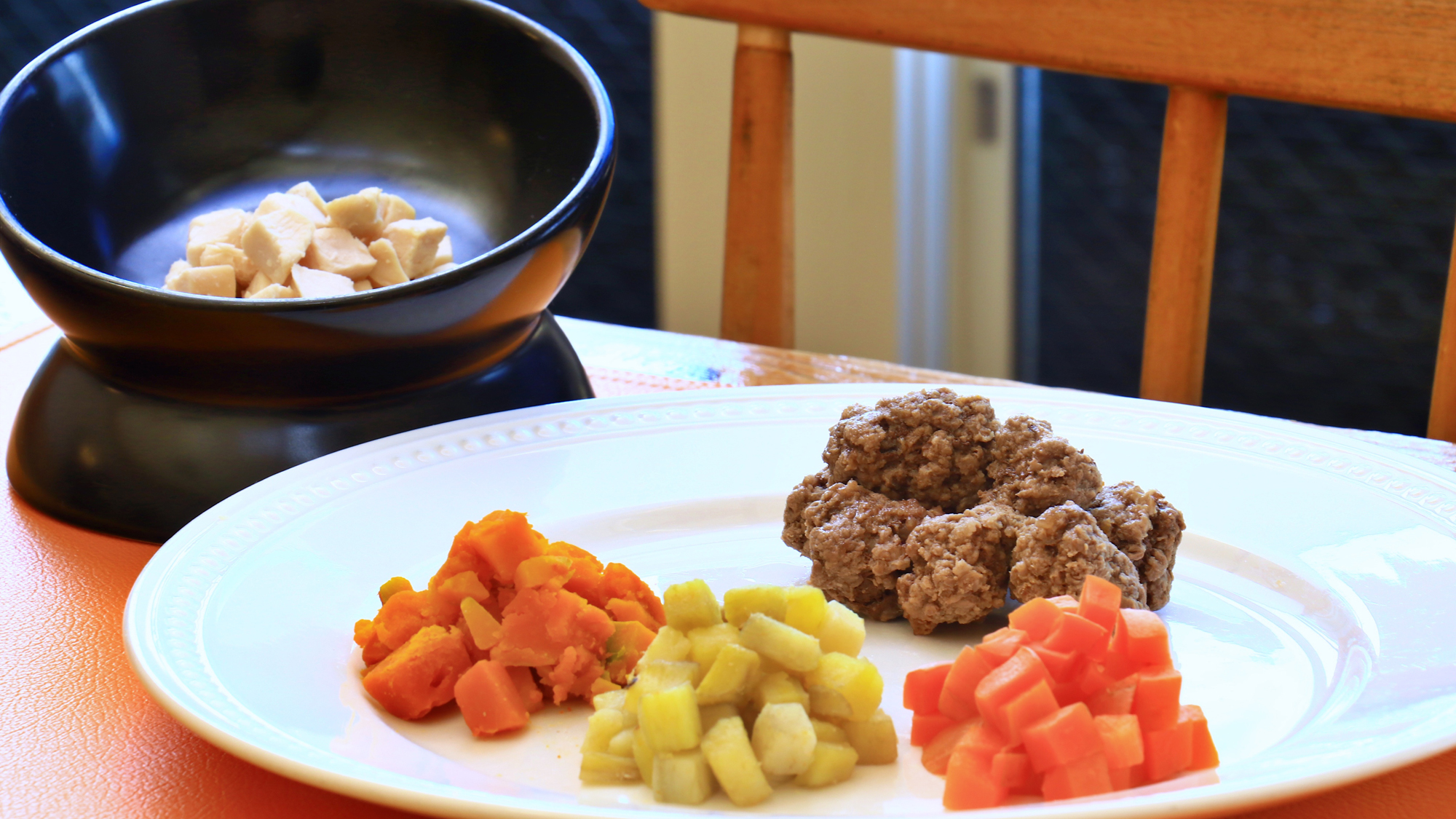 【ワンちゃん別注メニュー】《メインをチョイス》黒毛和牛ミートボール