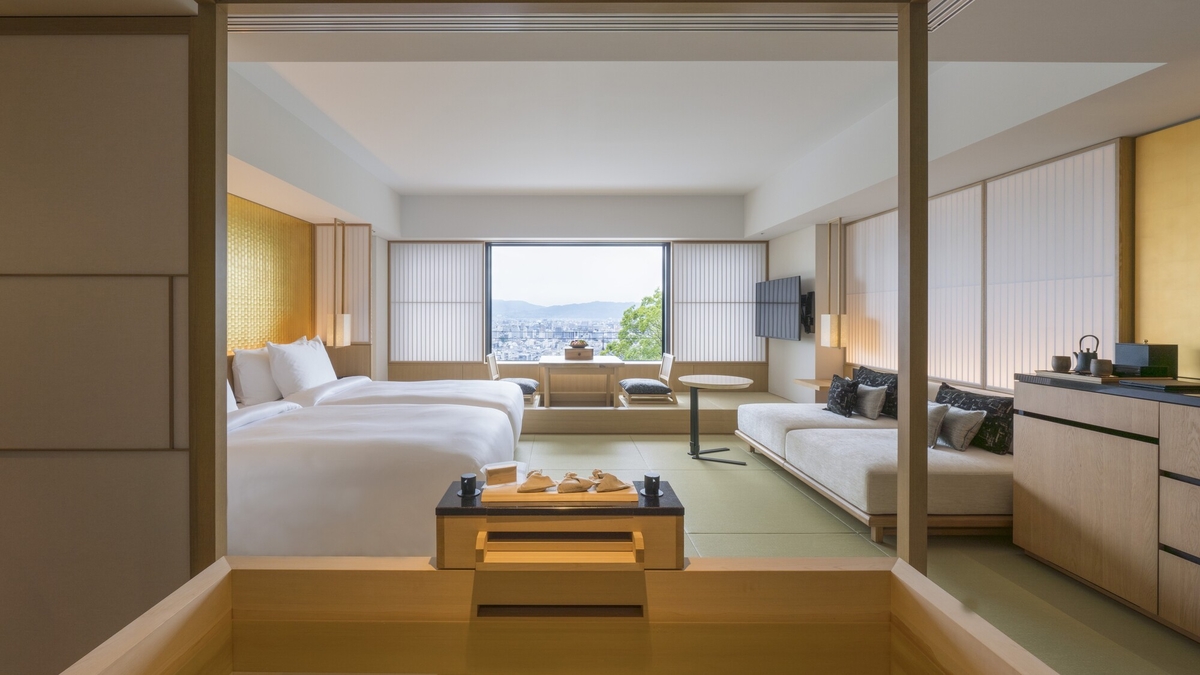 バンヤンツリー・東山 京都(部屋(ベッドルーム))