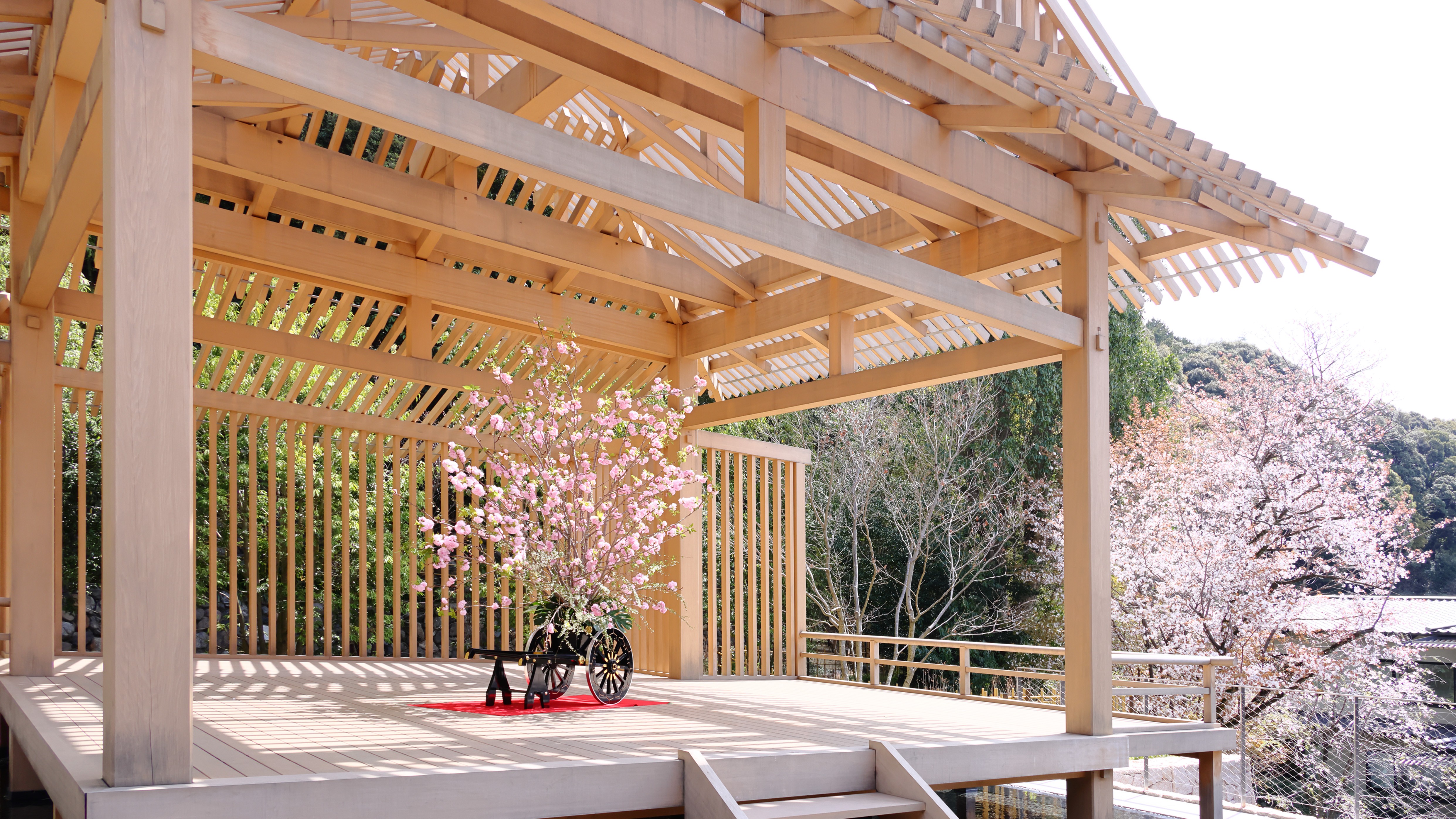 能舞台　季節イメージ