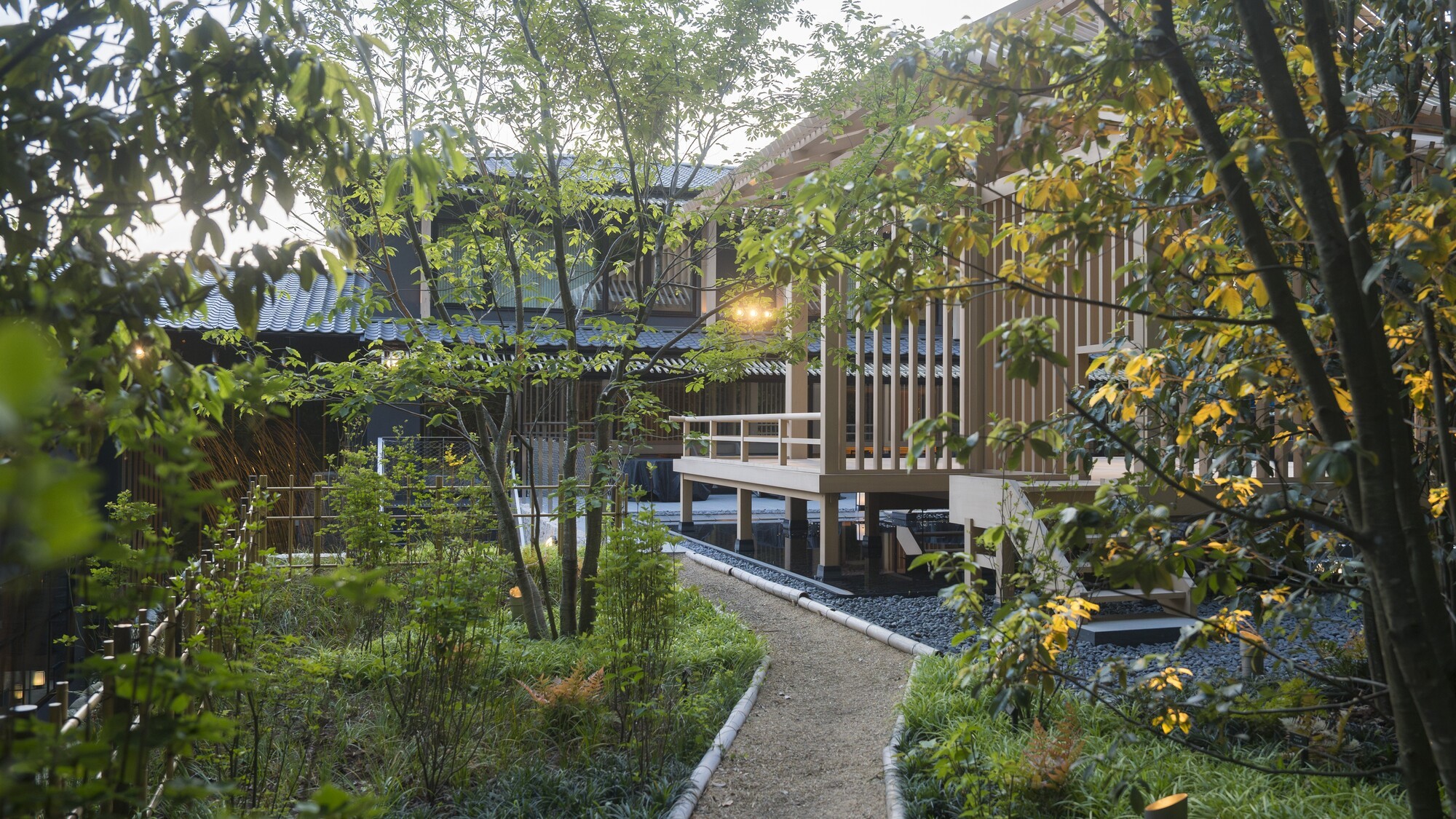 四季を感じる庭園