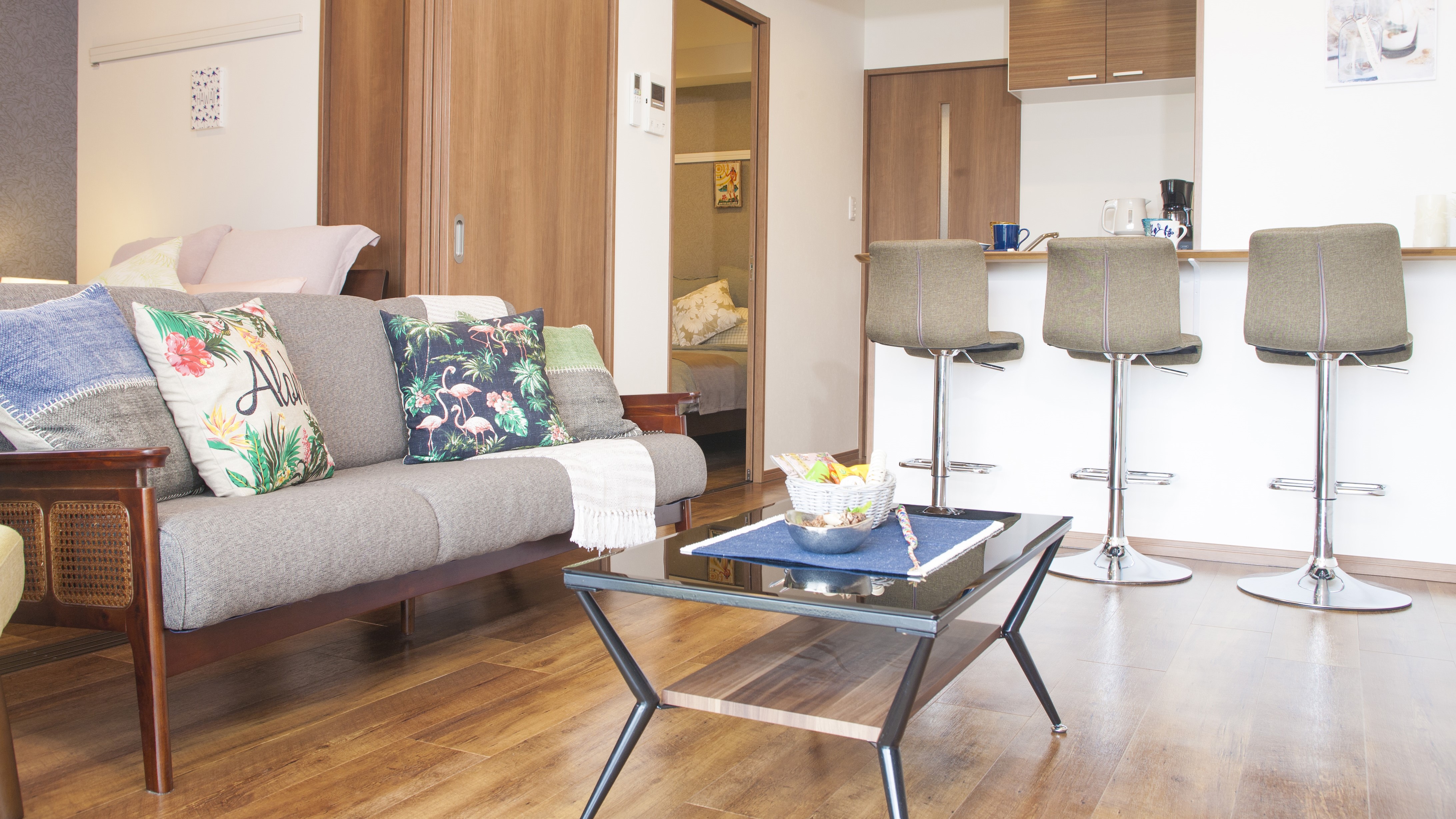 【テラス付き】ペット可能な2LDK/1階