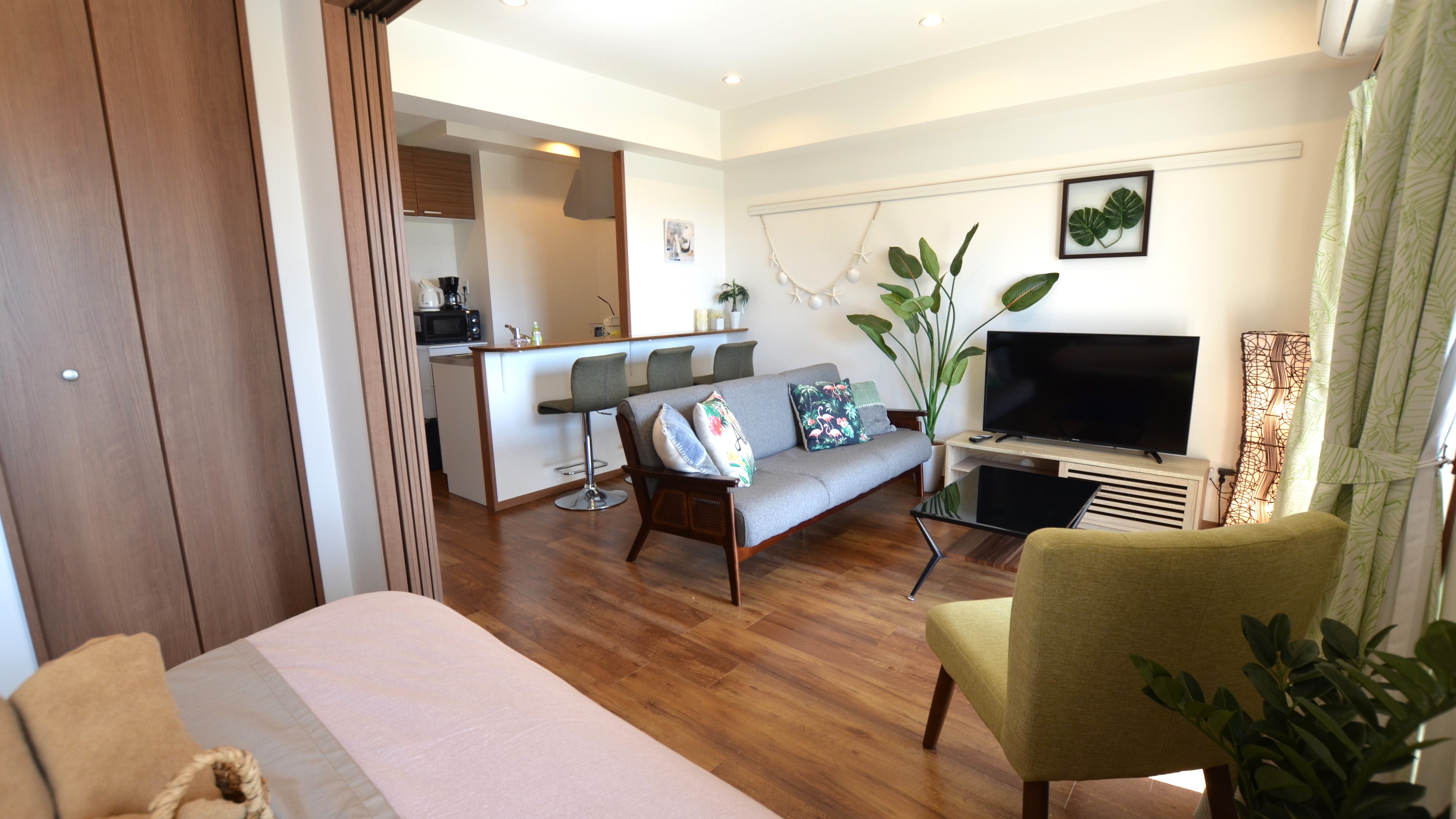 【テラス付き】ペット可能な2LDK/1階