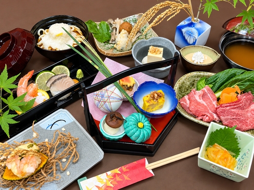 ◆◇【料理長おまかせプラン】信州の味覚会席 ◇◆ 旬の食材をお楽しみください♪