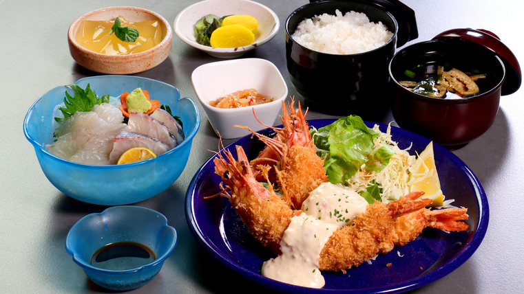 【夕食のみ☆ゆり野定食】選べるメイン3種♪早朝出発＆朝寝坊さんにオススメ♪