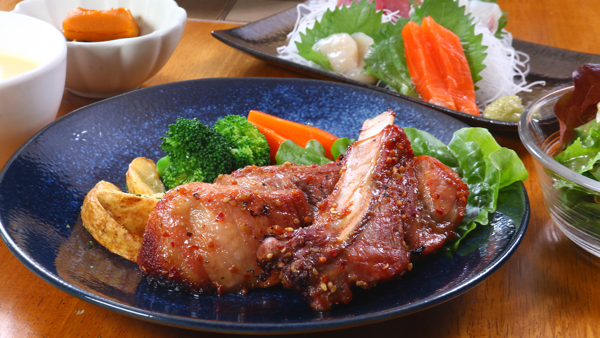 夕食-スペアーリプ