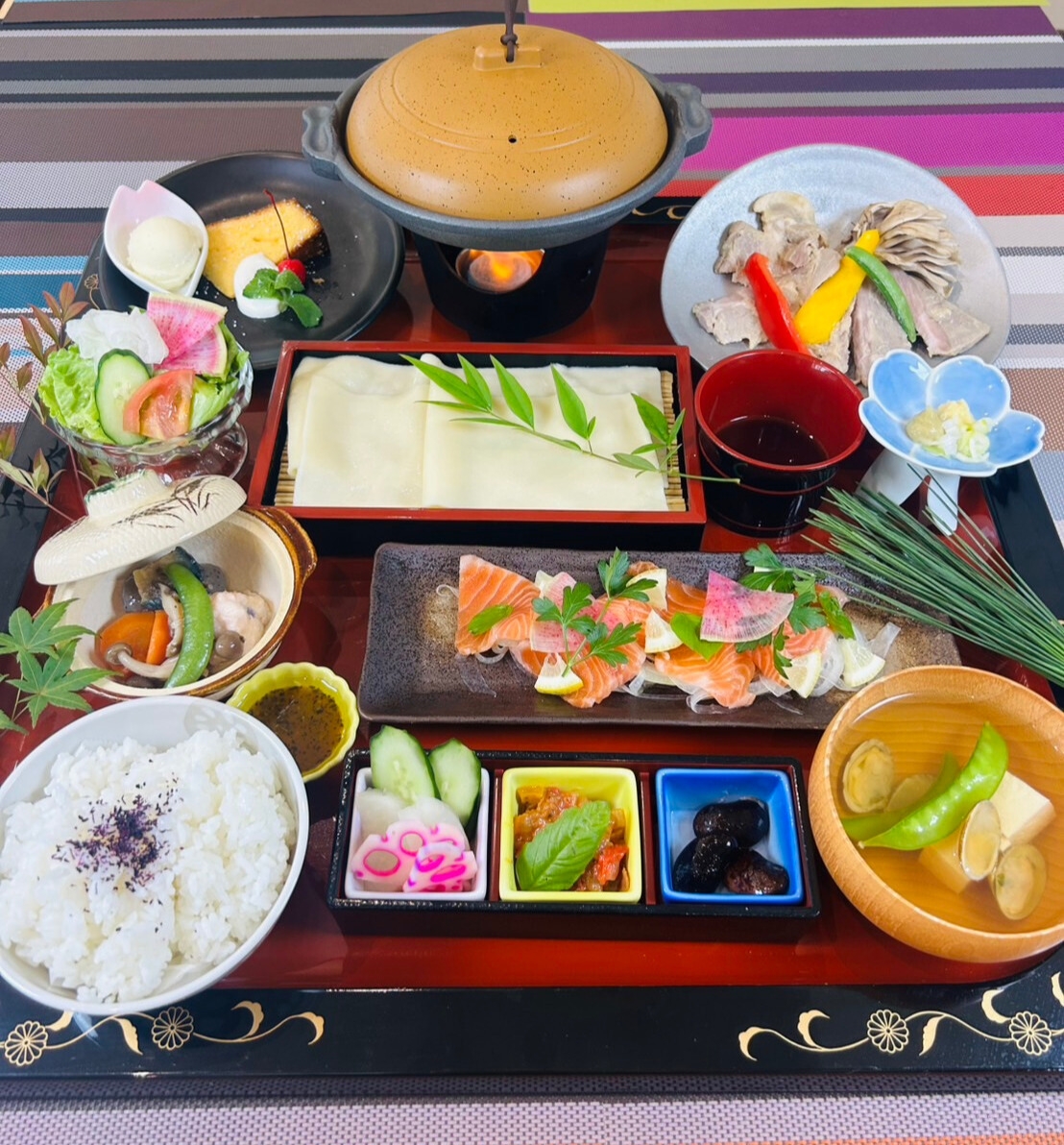 １泊２食付 隠沼懐石花菖蒲コース