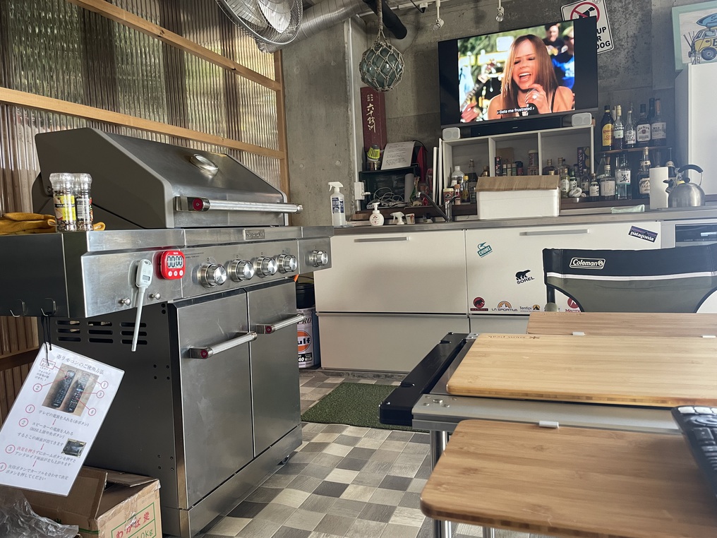☆BBQプラン☆１階BBQ施設利用・器材貸出し☆食材なし☆