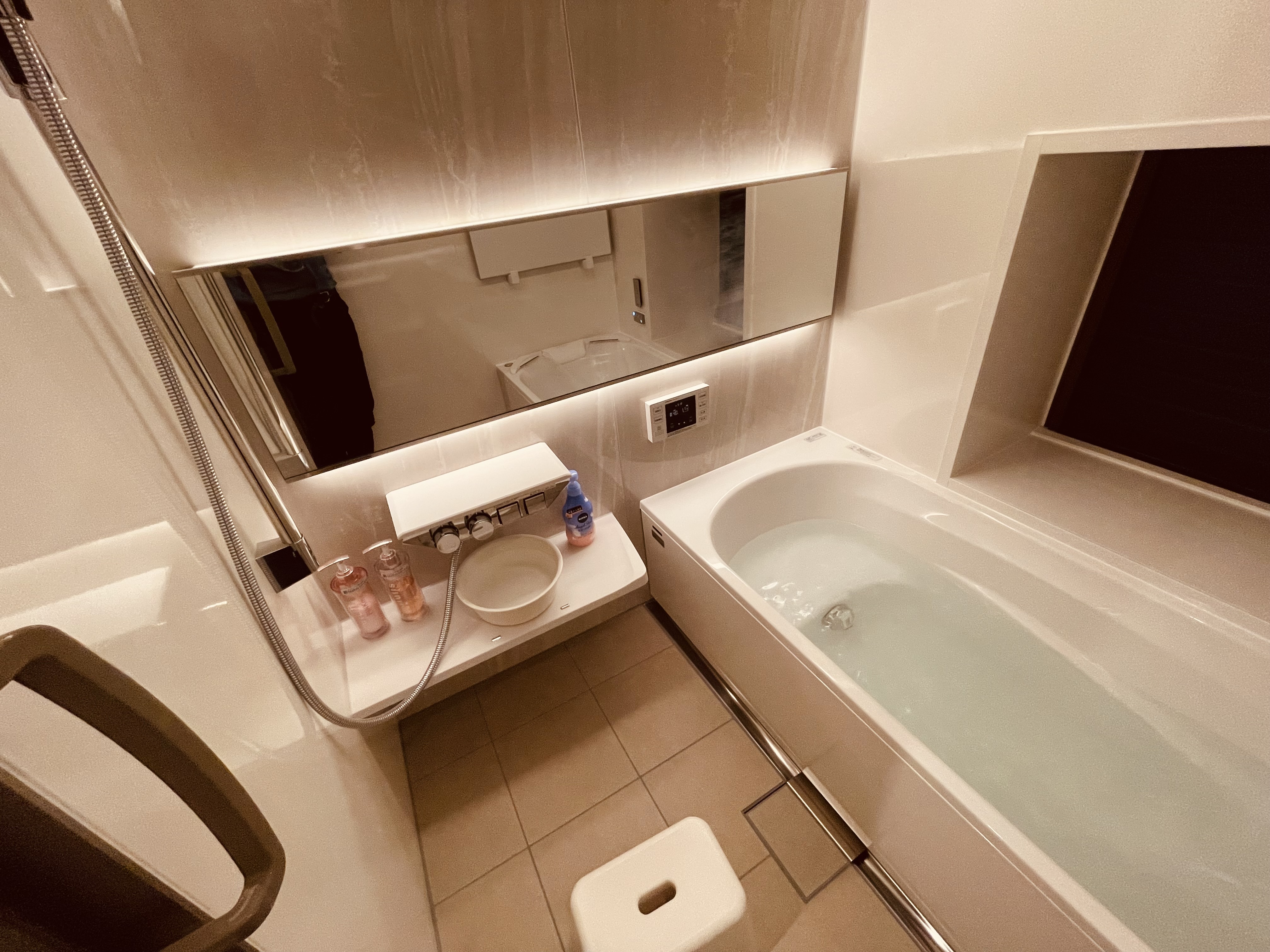 ユニットバス　肩湯ジェットバス付